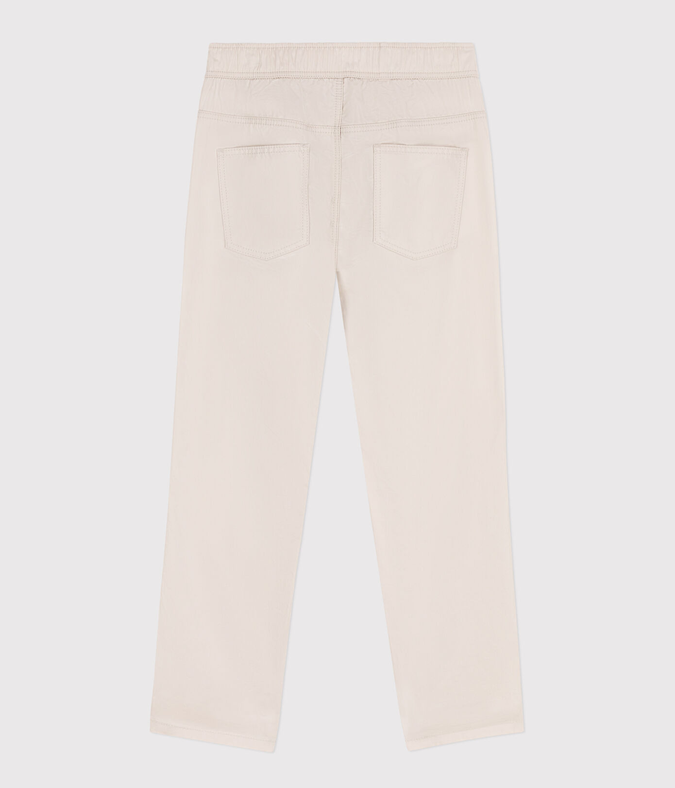 Pantalon regular en serge de coton enfant garon