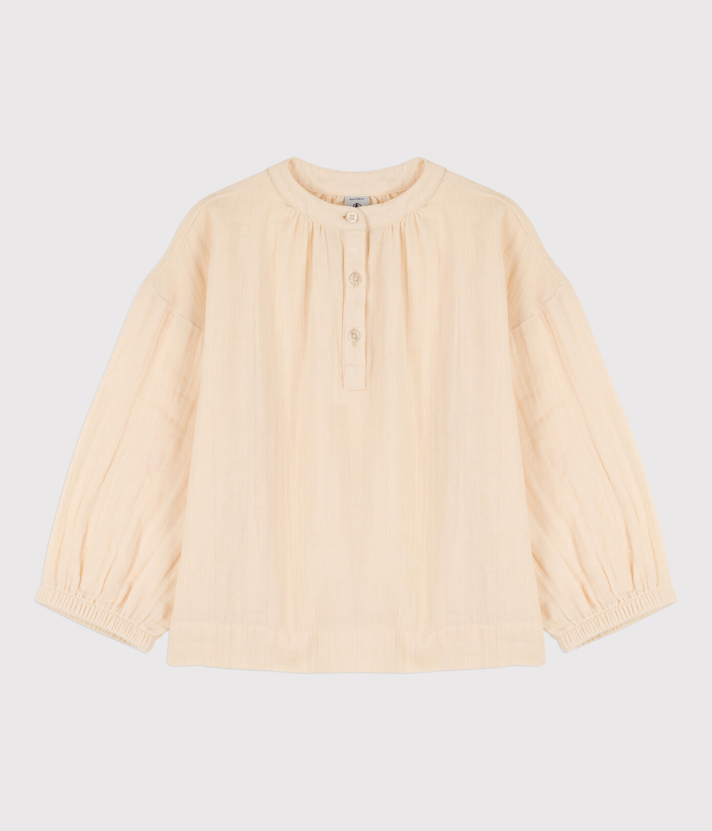 Blouse en gaze de coton enfant fille