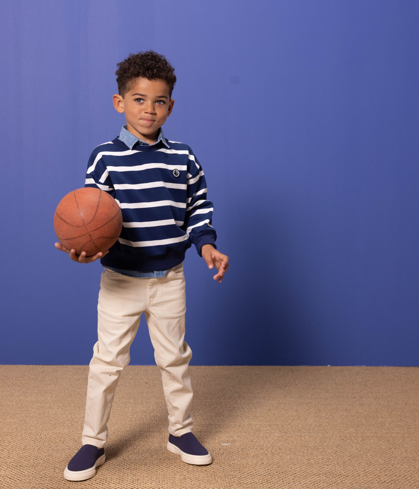 Sweatshirt en molleton enfant fille / garon