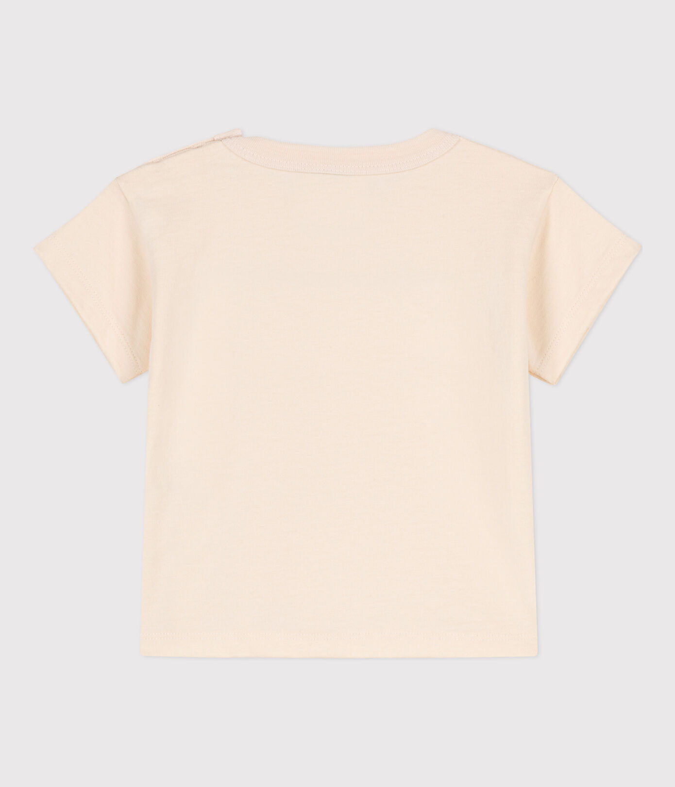 Tee-shirt manches courtes bébé en jersey brodé