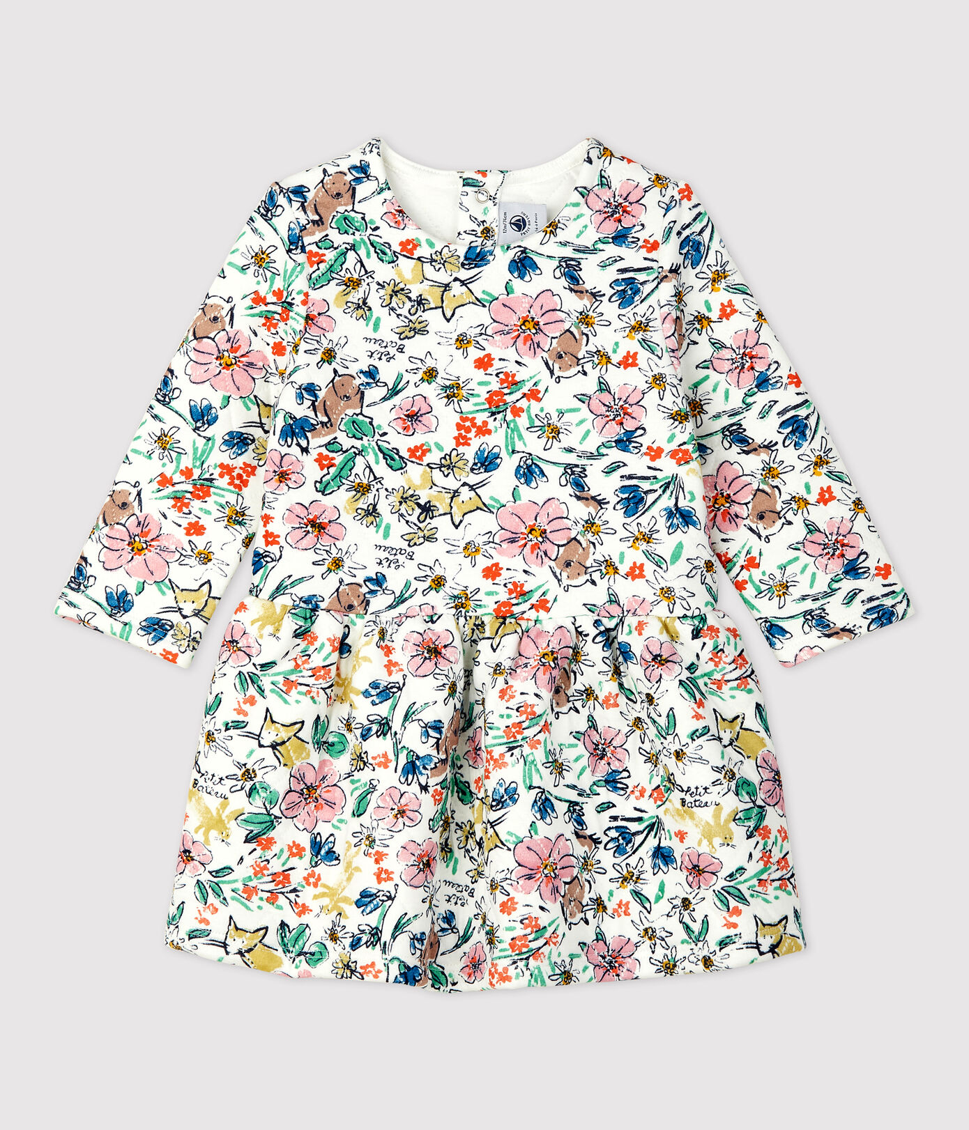 Robe matelassée bébé.