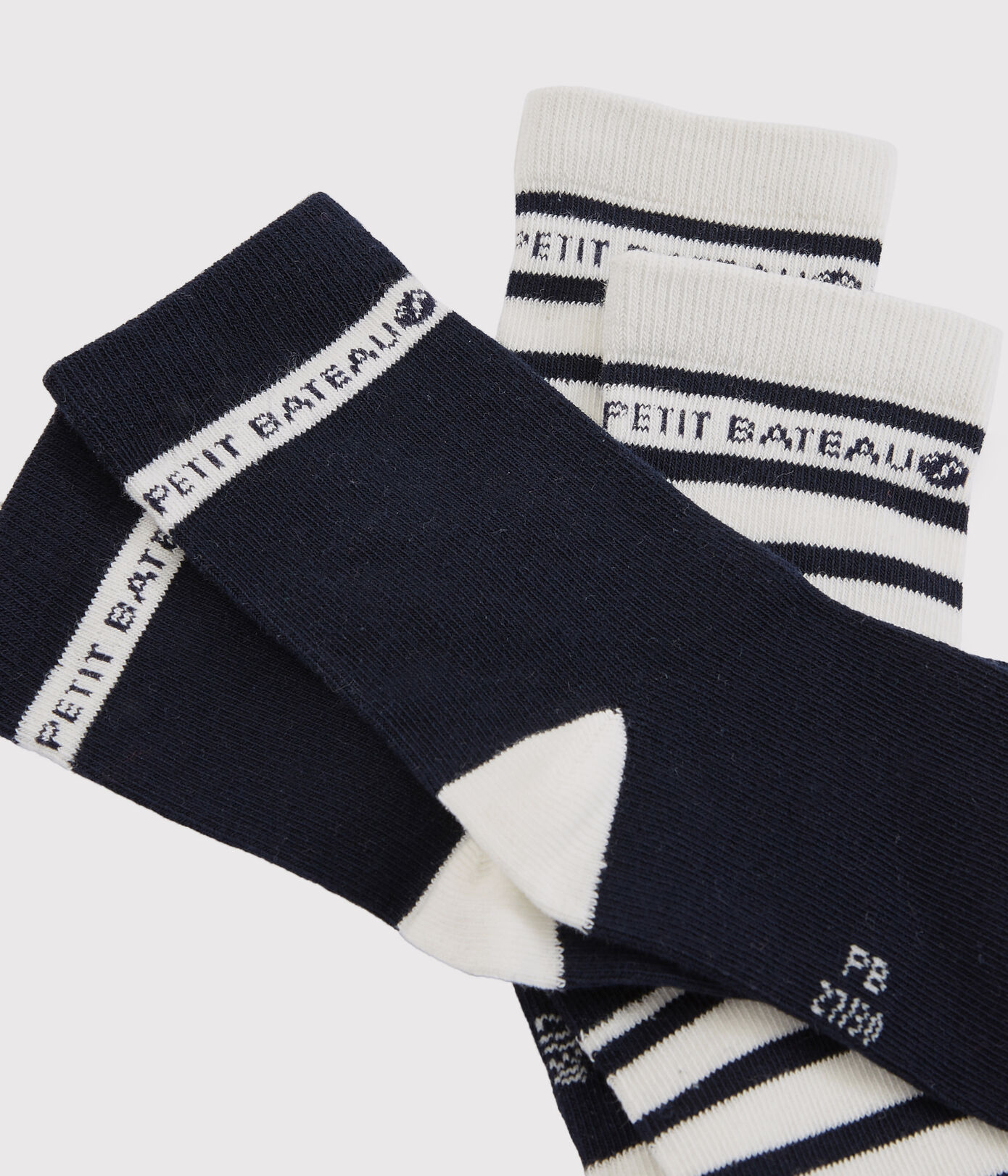 Lot de 2 paires de chaussettes fille-garon