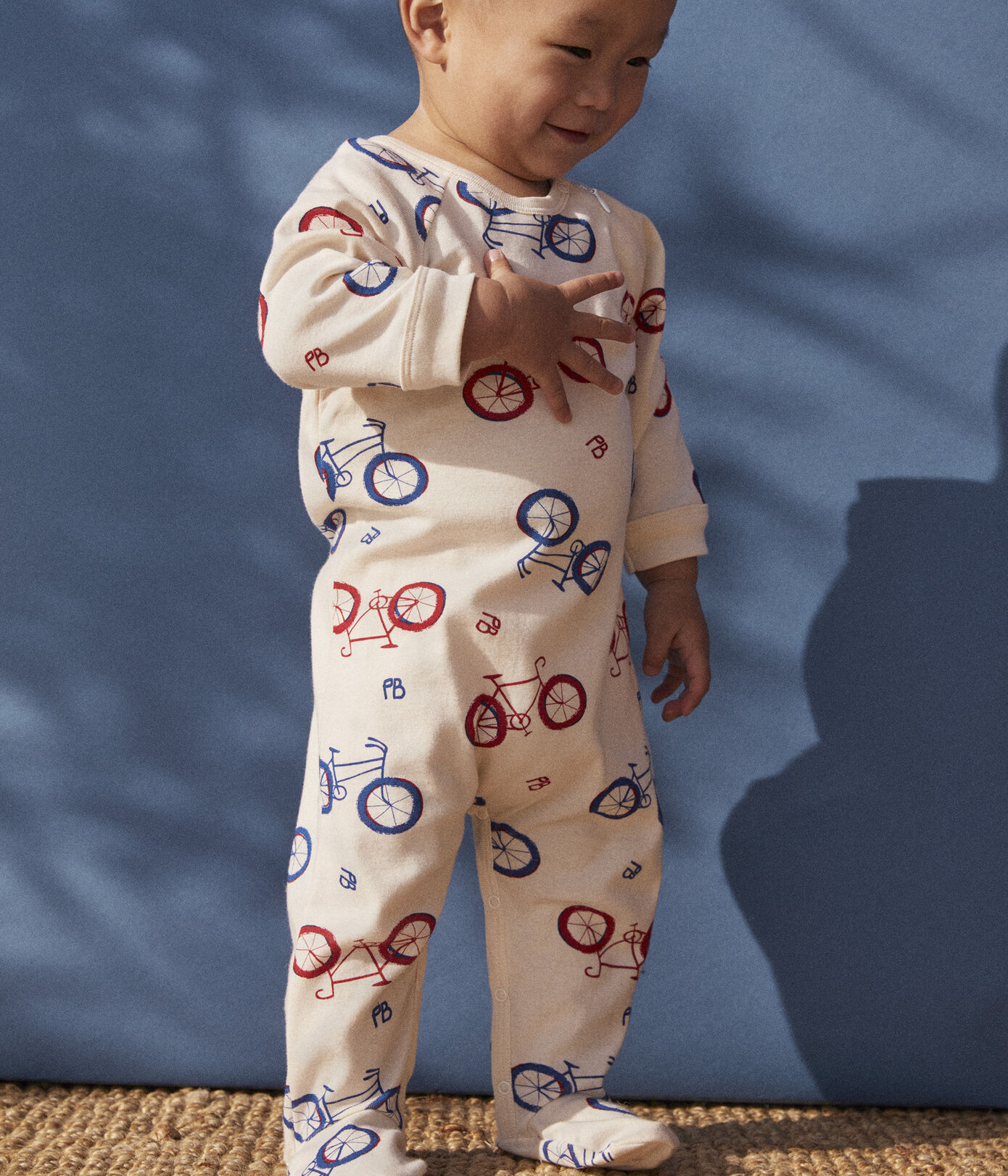 Dors-bien vélo bébé en coton