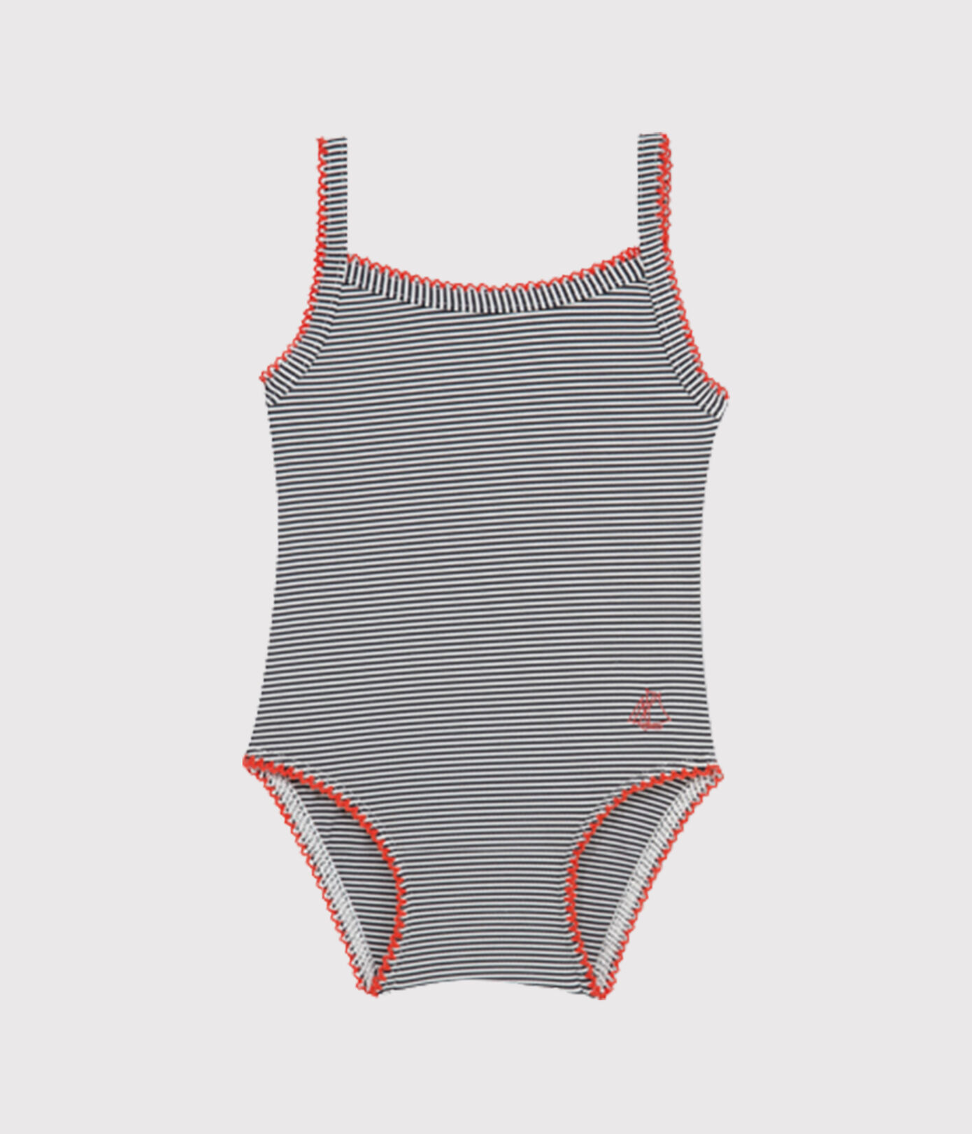 Maillot de bain 1 pièce bébé fille rayure milleraies