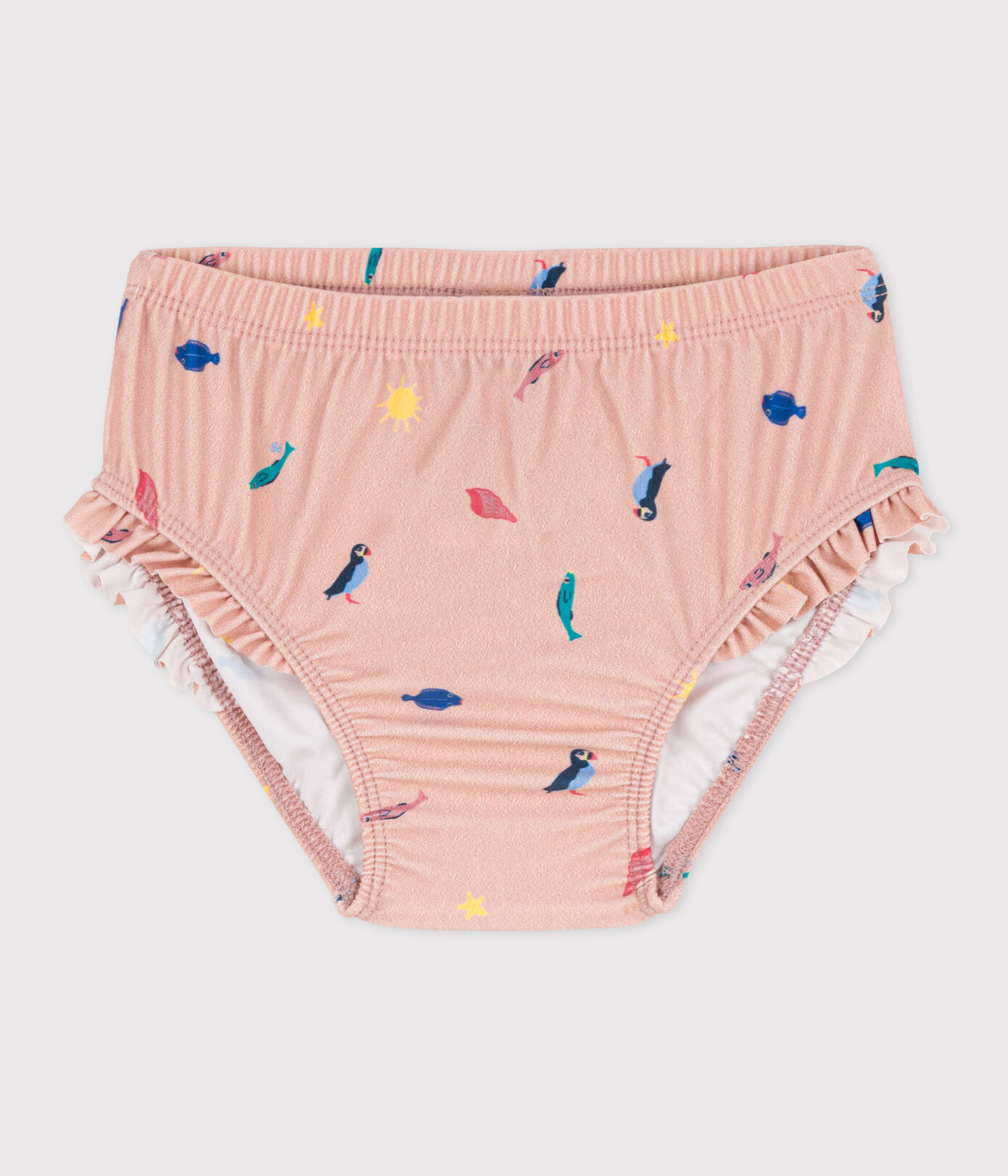 Culotte de bain bébé en matière recyclée