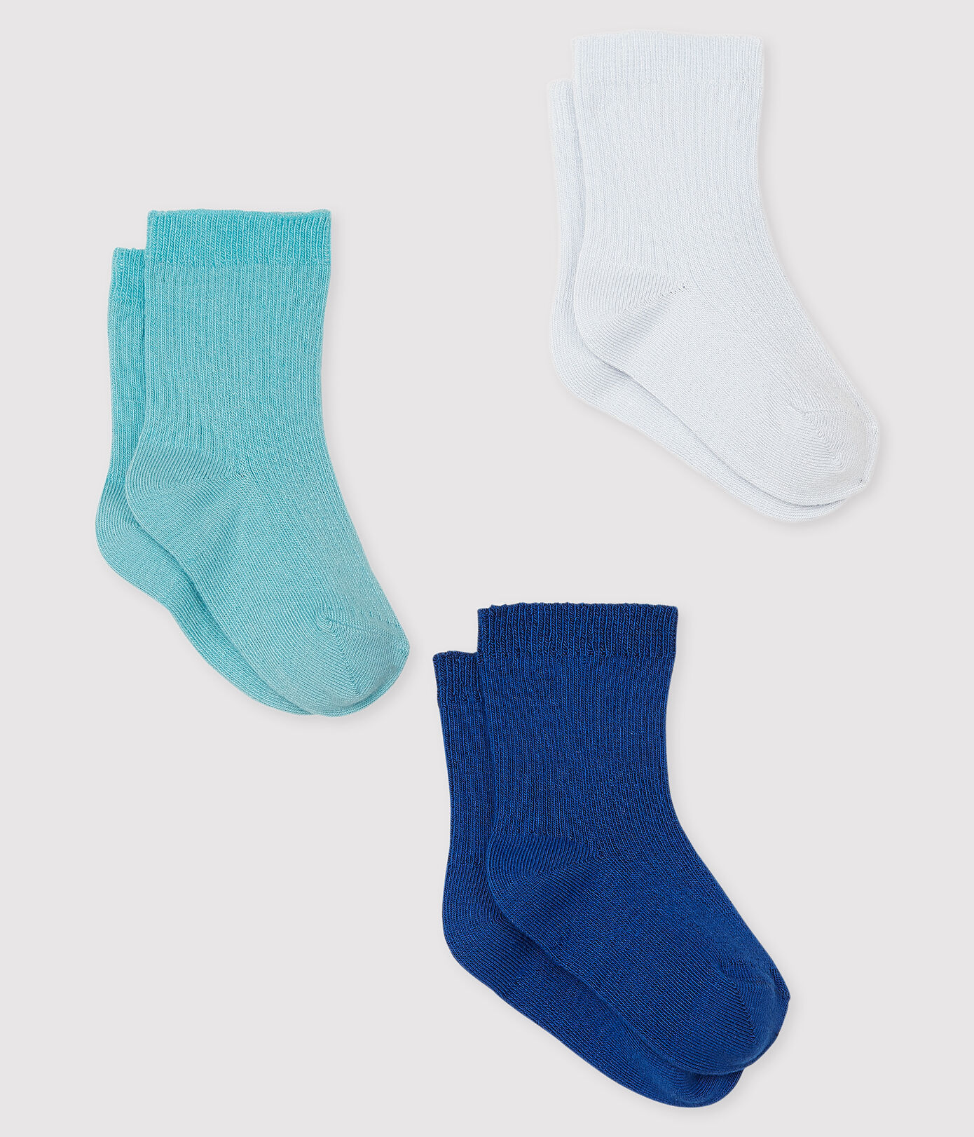Lot de 3 paires de chaussettes bébé