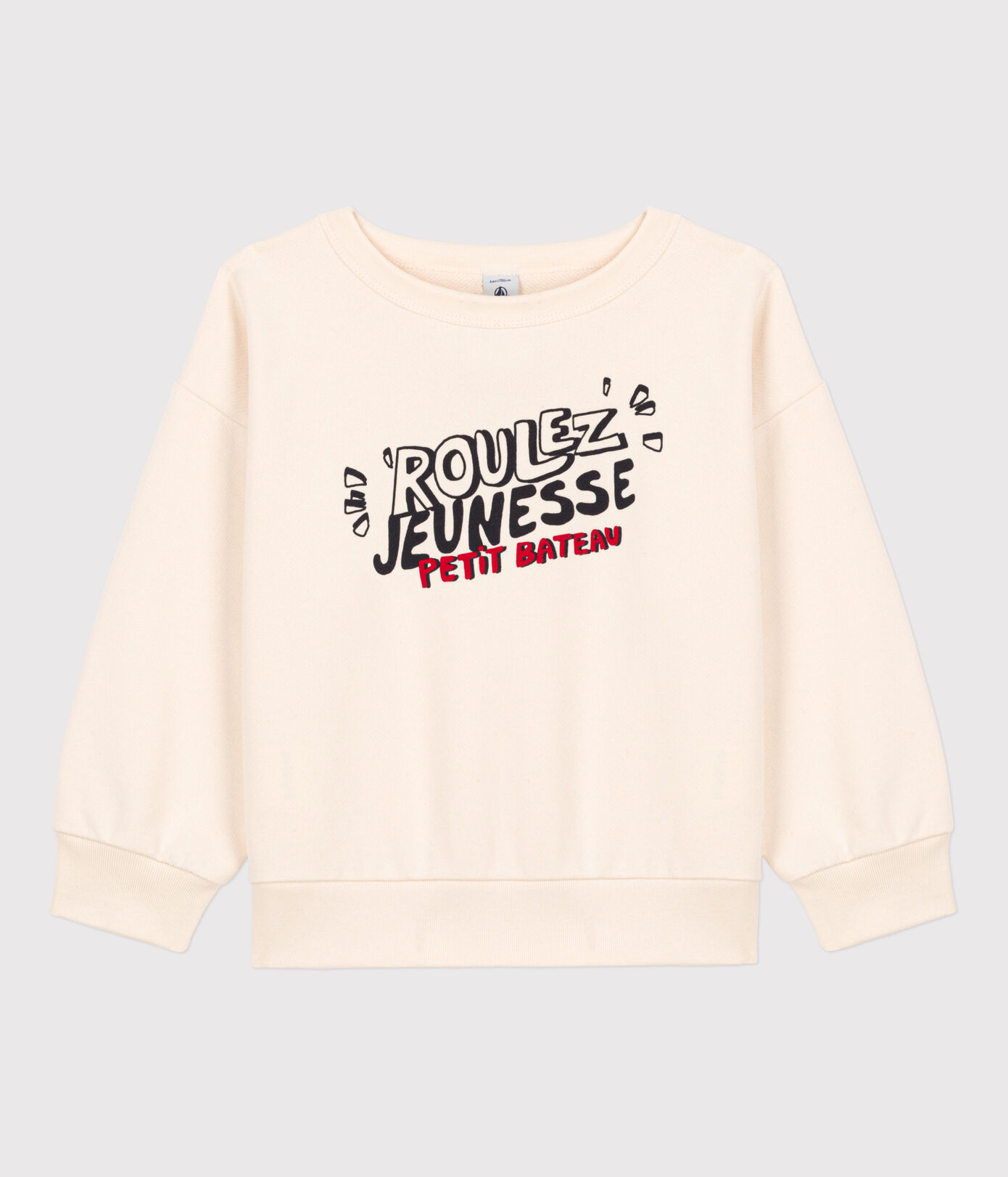 Sweatshirt imprimé en molleton enfant fille / garon