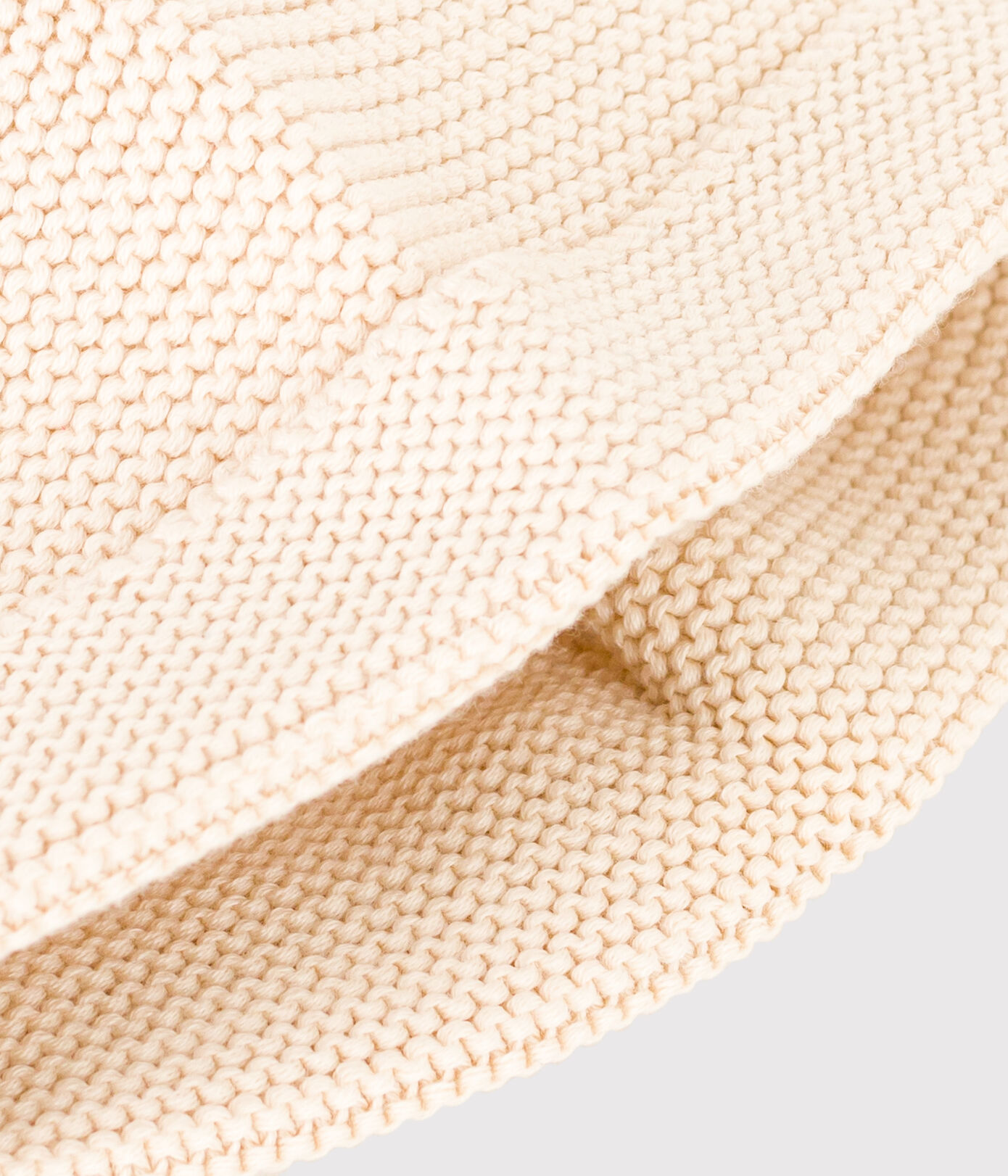 Bonnet tricotté en coton