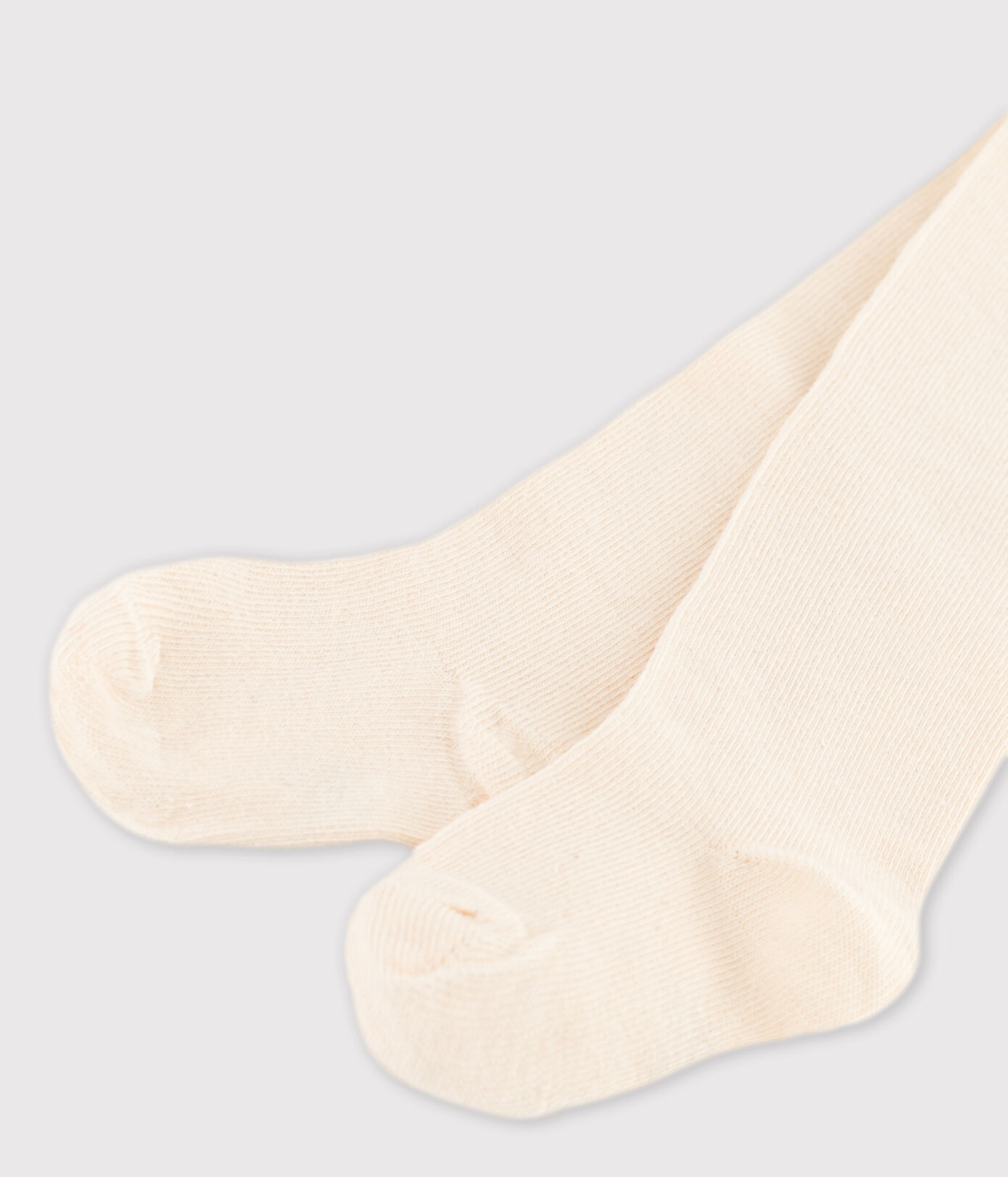 Collant bébé uni en coton