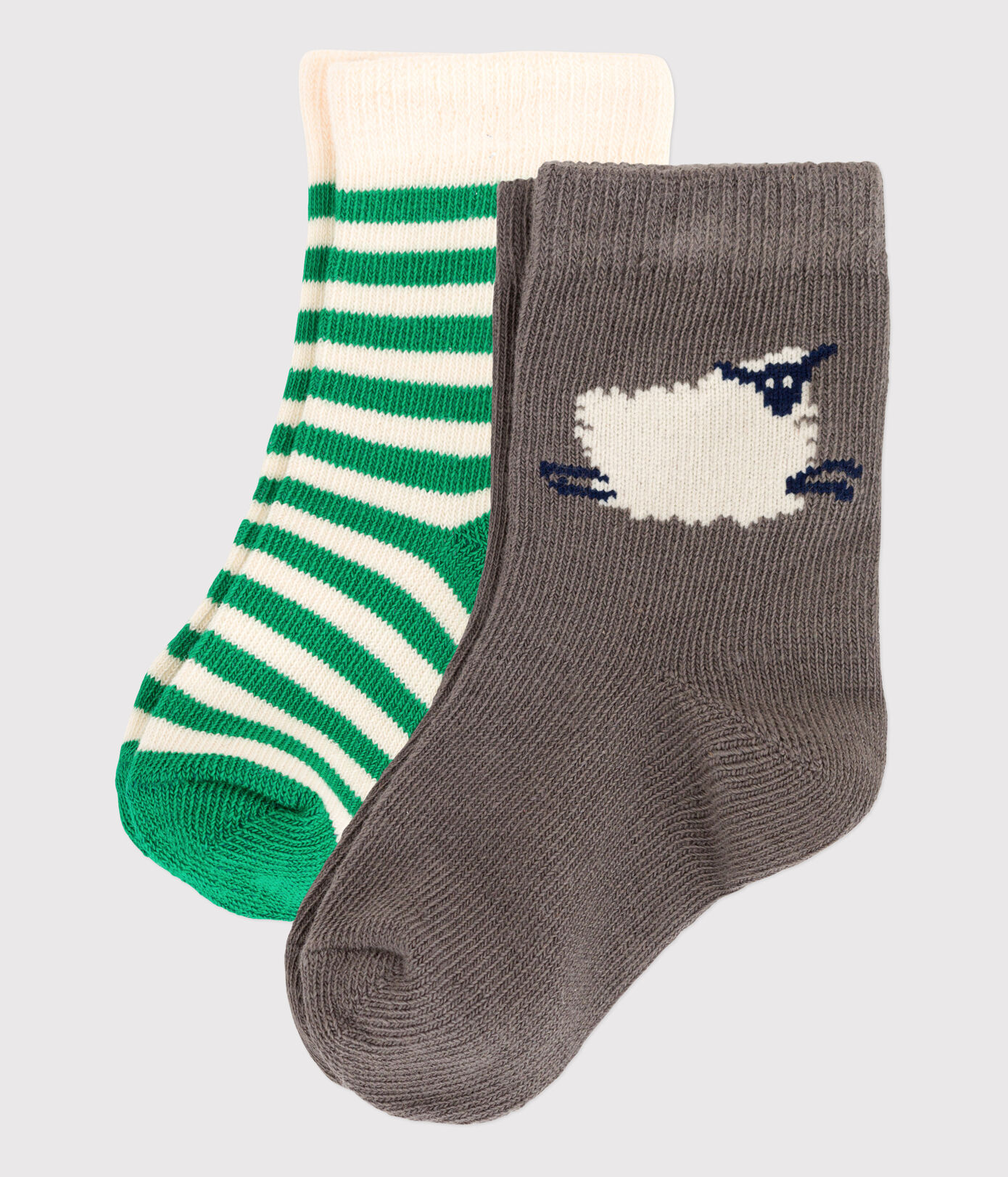 Lot de 2 paires de chaussettes bébé