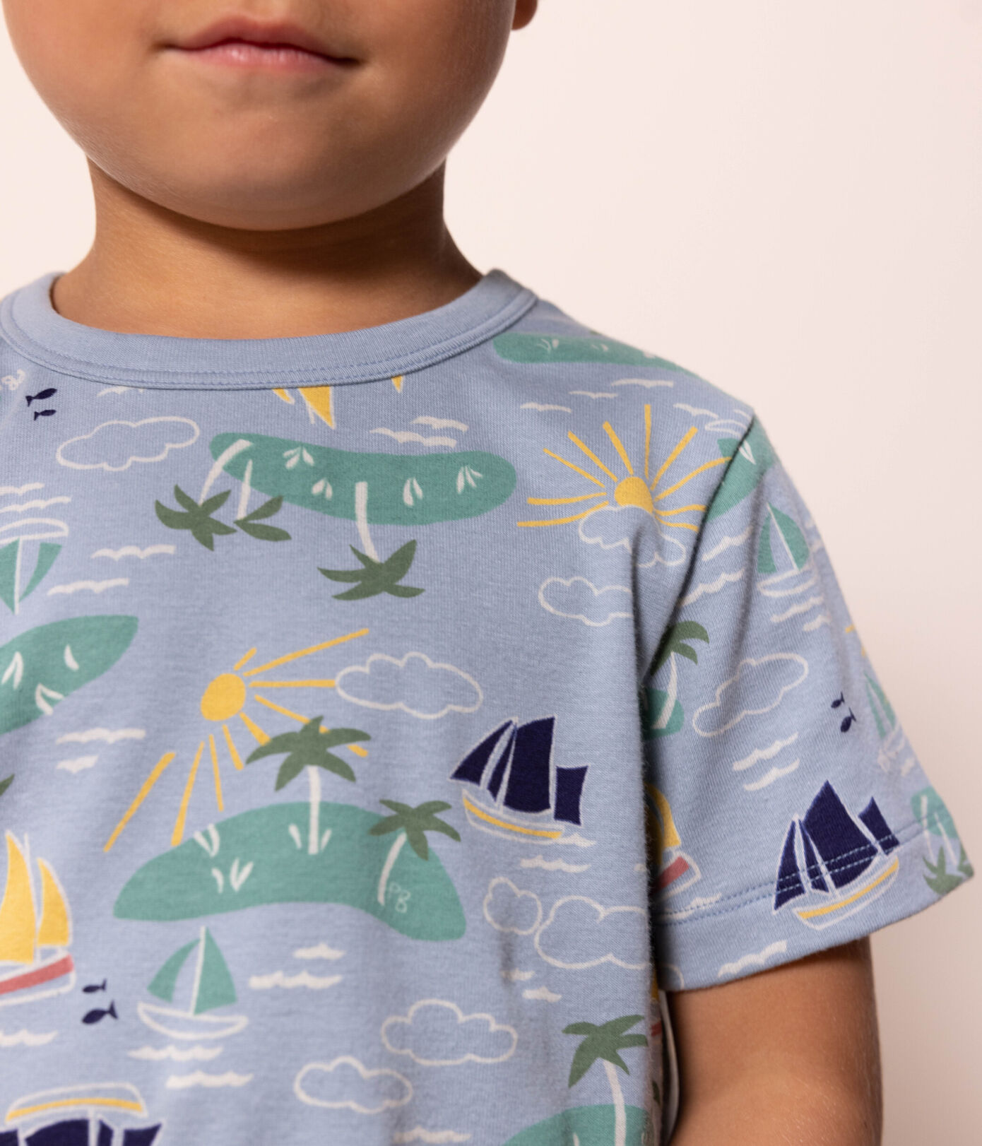 Pyjacourt explorateur en coton petite fille/petit garon