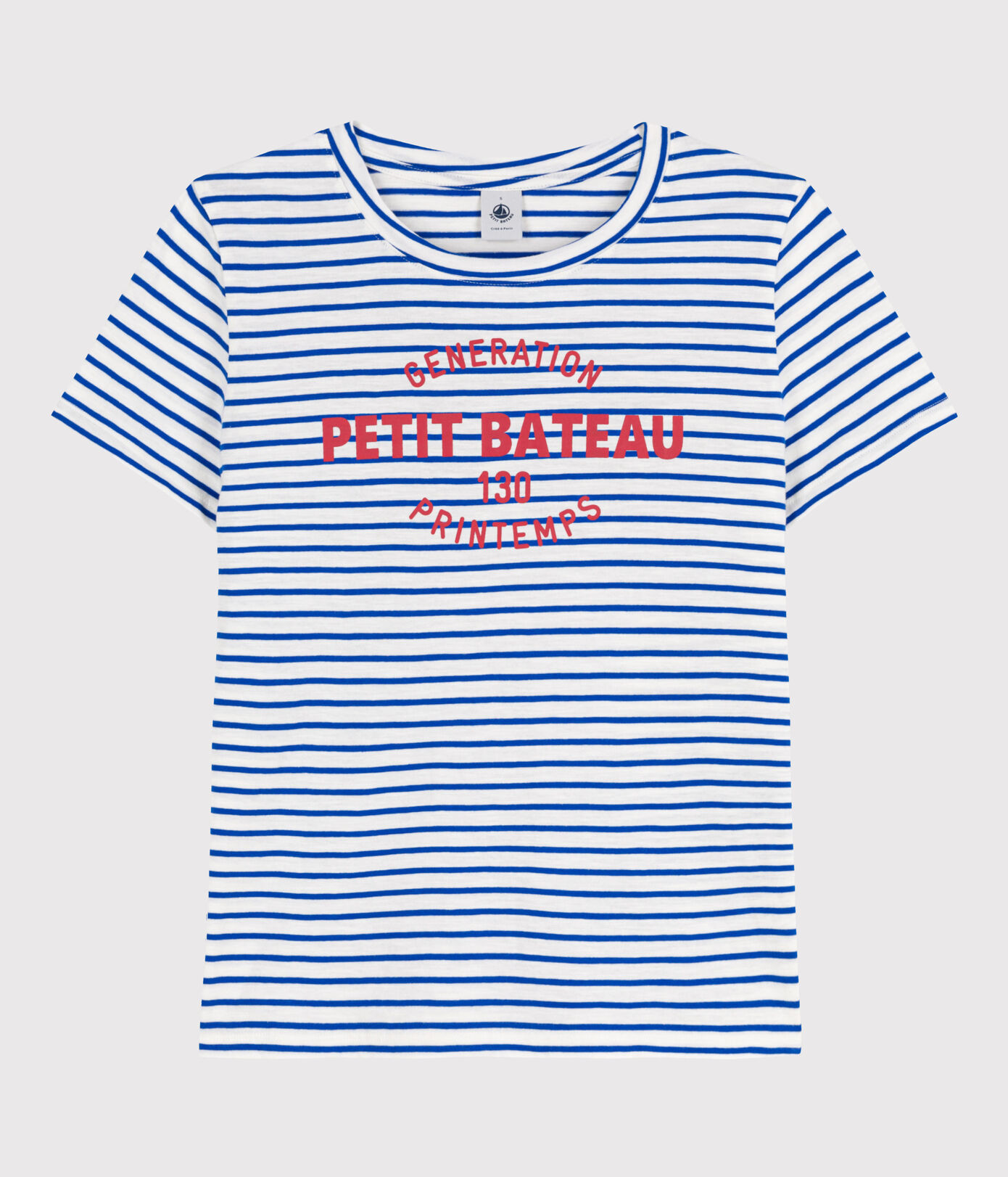 Tee-shirt LE DROIT 130 ans col rond en coton Femme