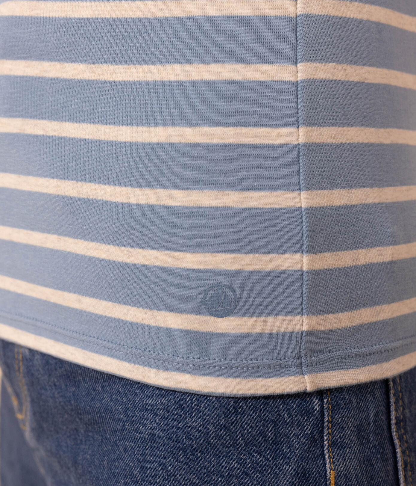 Tee-shirt L'ICONIQUE col rond en coton Femme