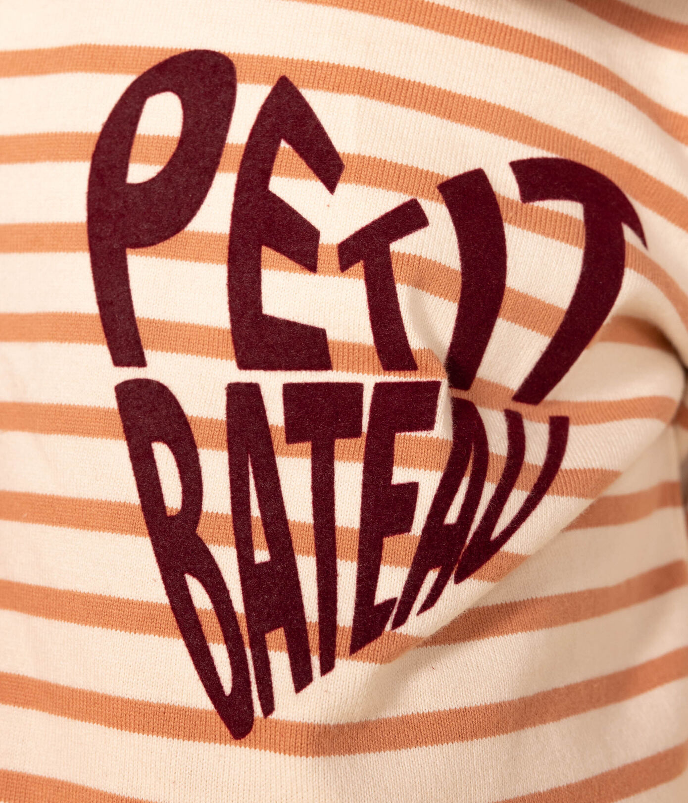 Marinière iconique en coton enfant fille.