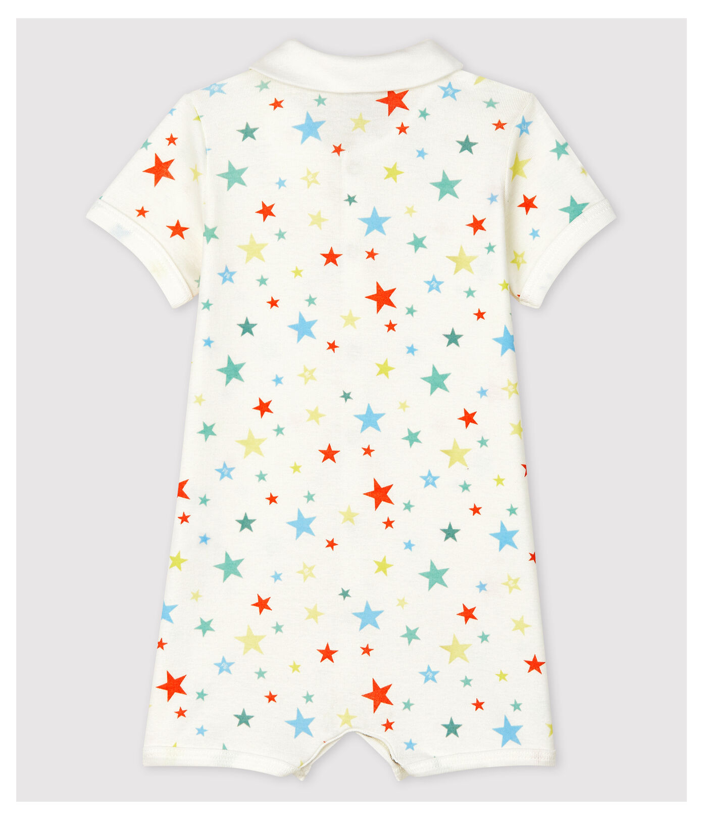 Combicourt à étoiles multicolores en coton biologique