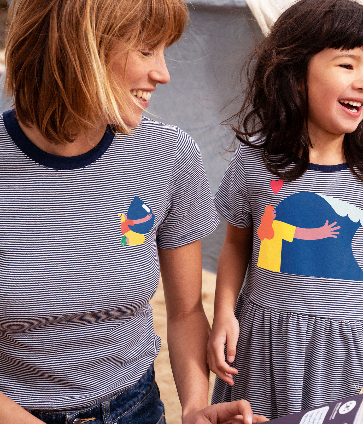 Tee-shirt L'ICONIQUE Water Family x Petit Bateau