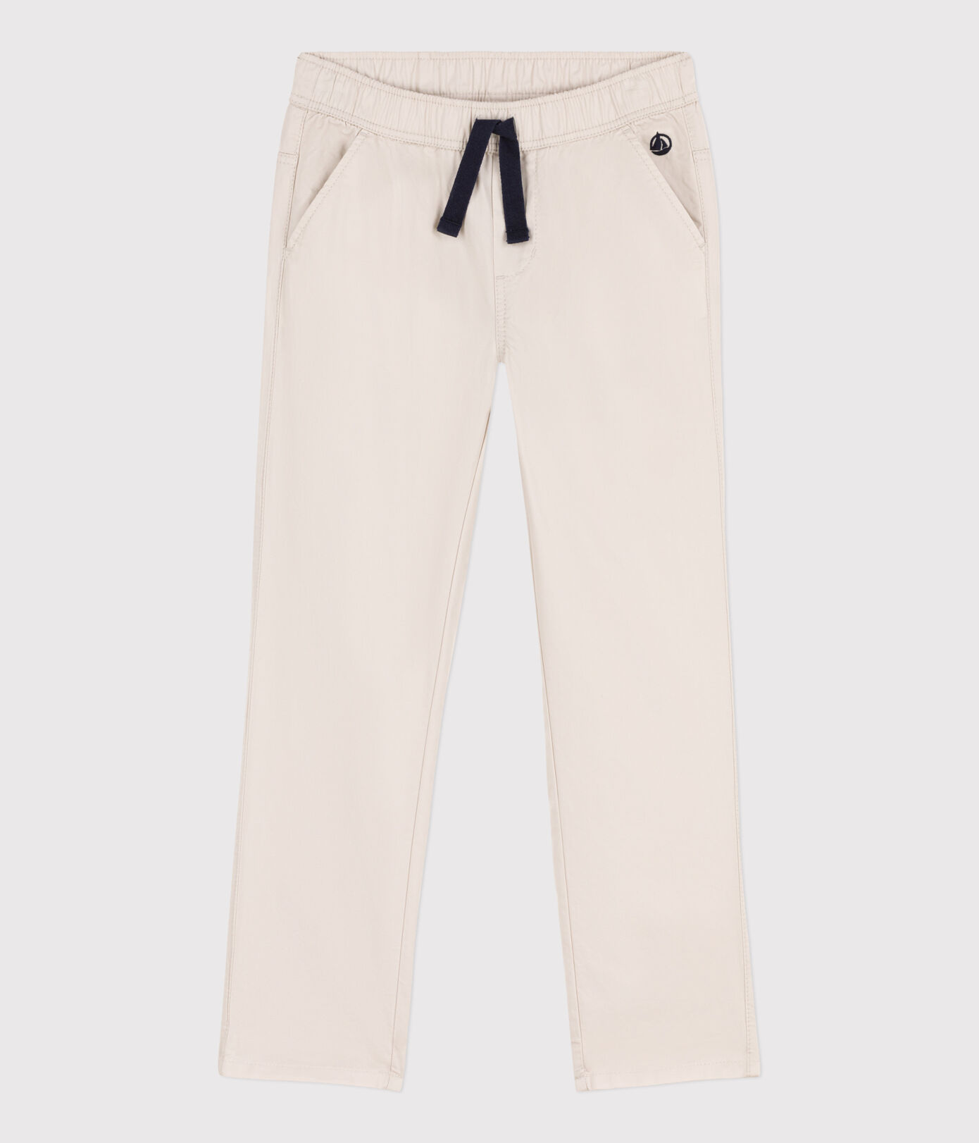Pantalon regular en serge de coton enfant garon