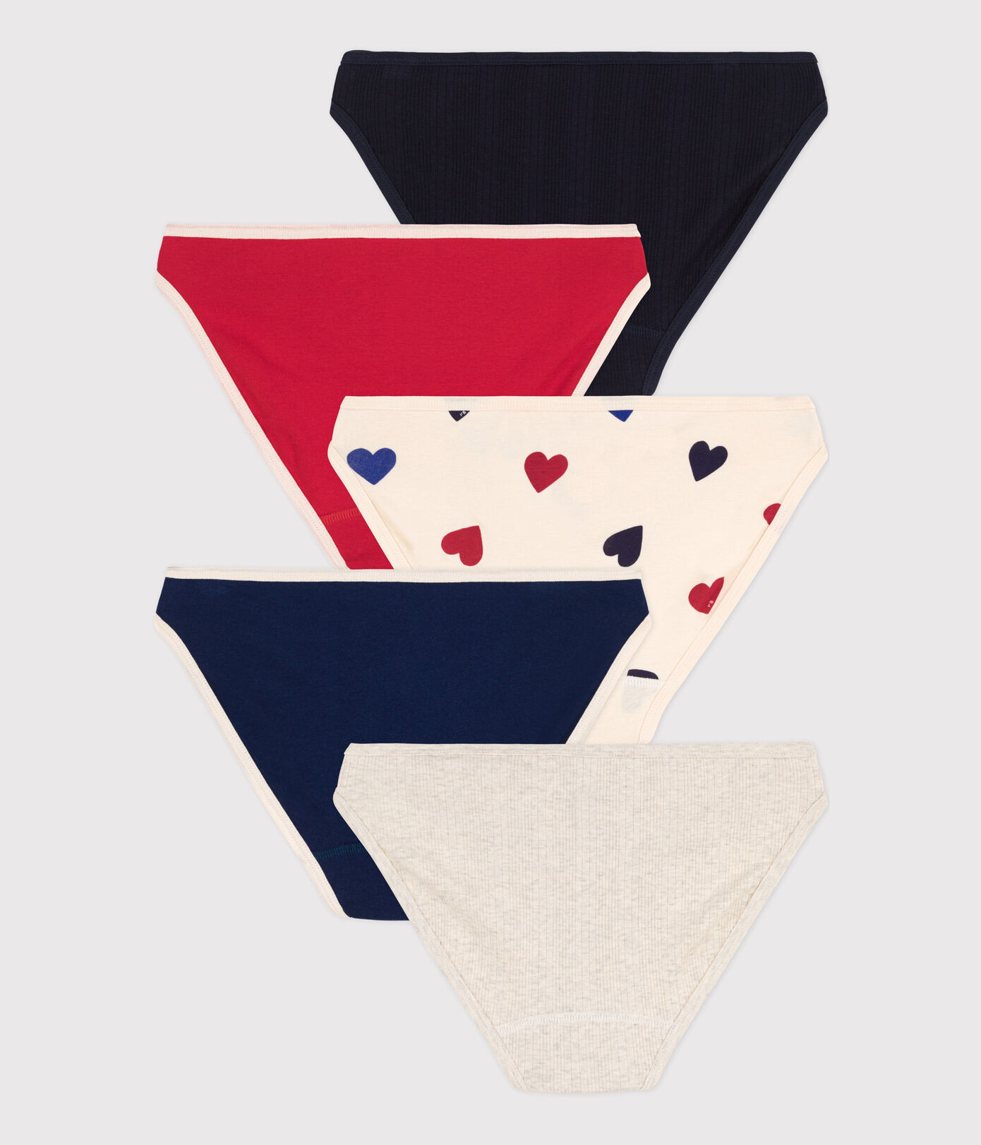 Lot 5 culottes en coton Femme