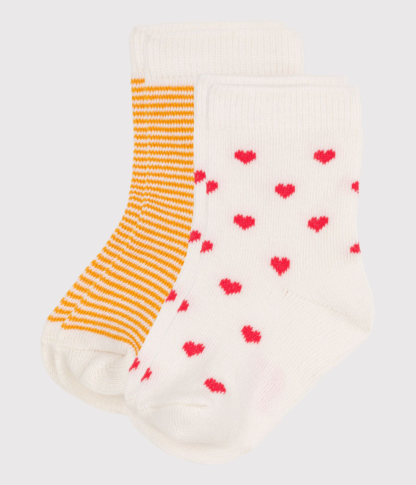 Lot de 2 paires de chaussettes bébé