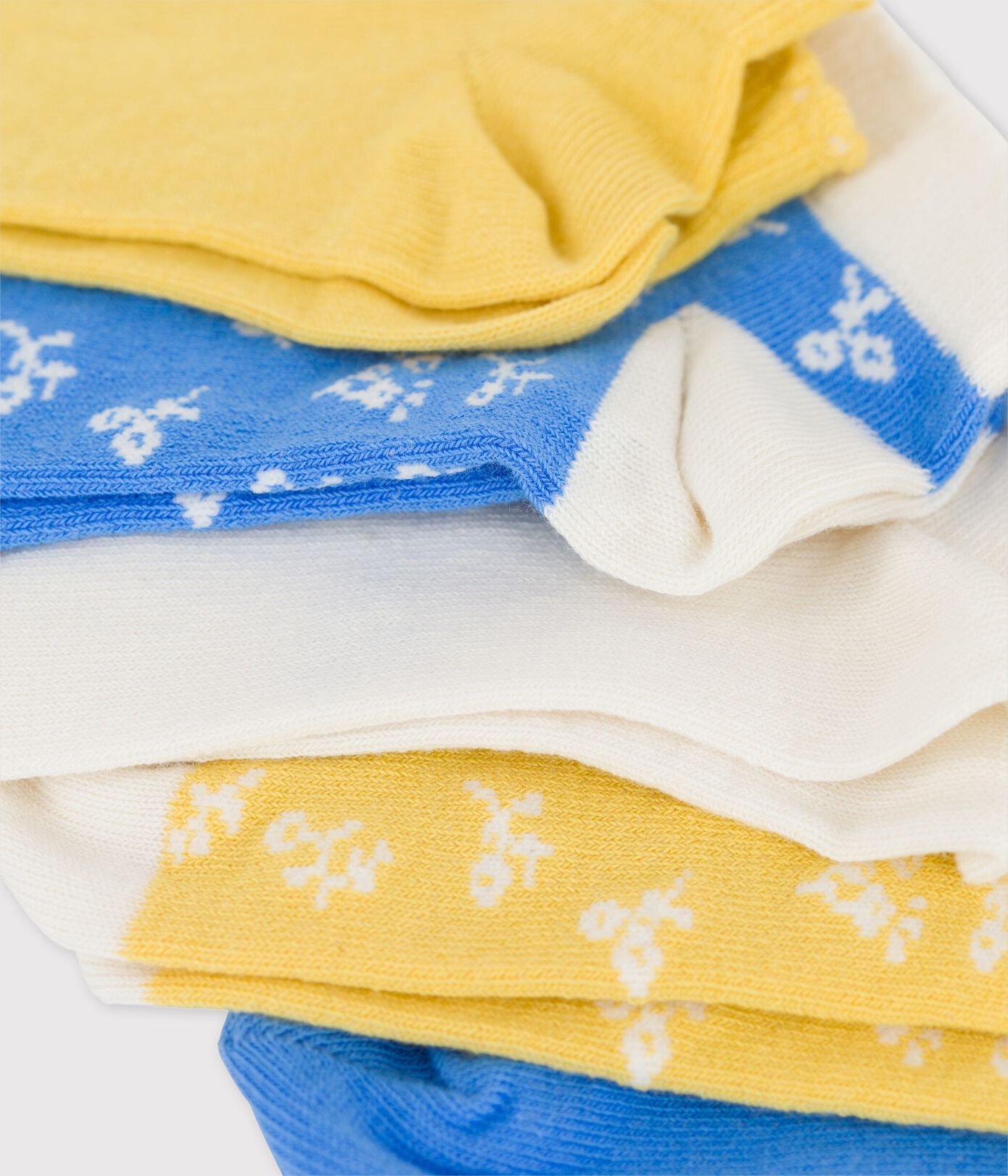 Lot de 5 paires de chaussettes enfant fille