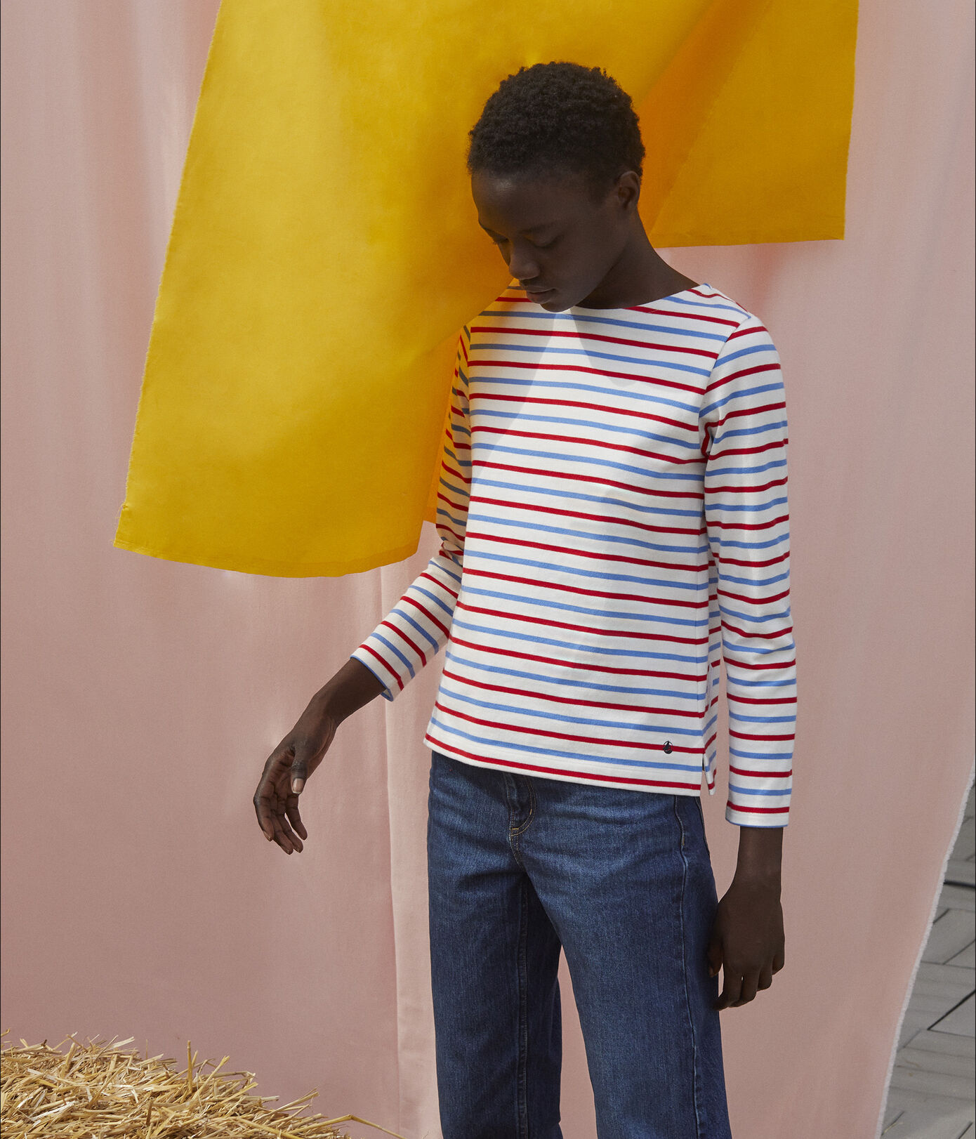 Marinière en coton Femme