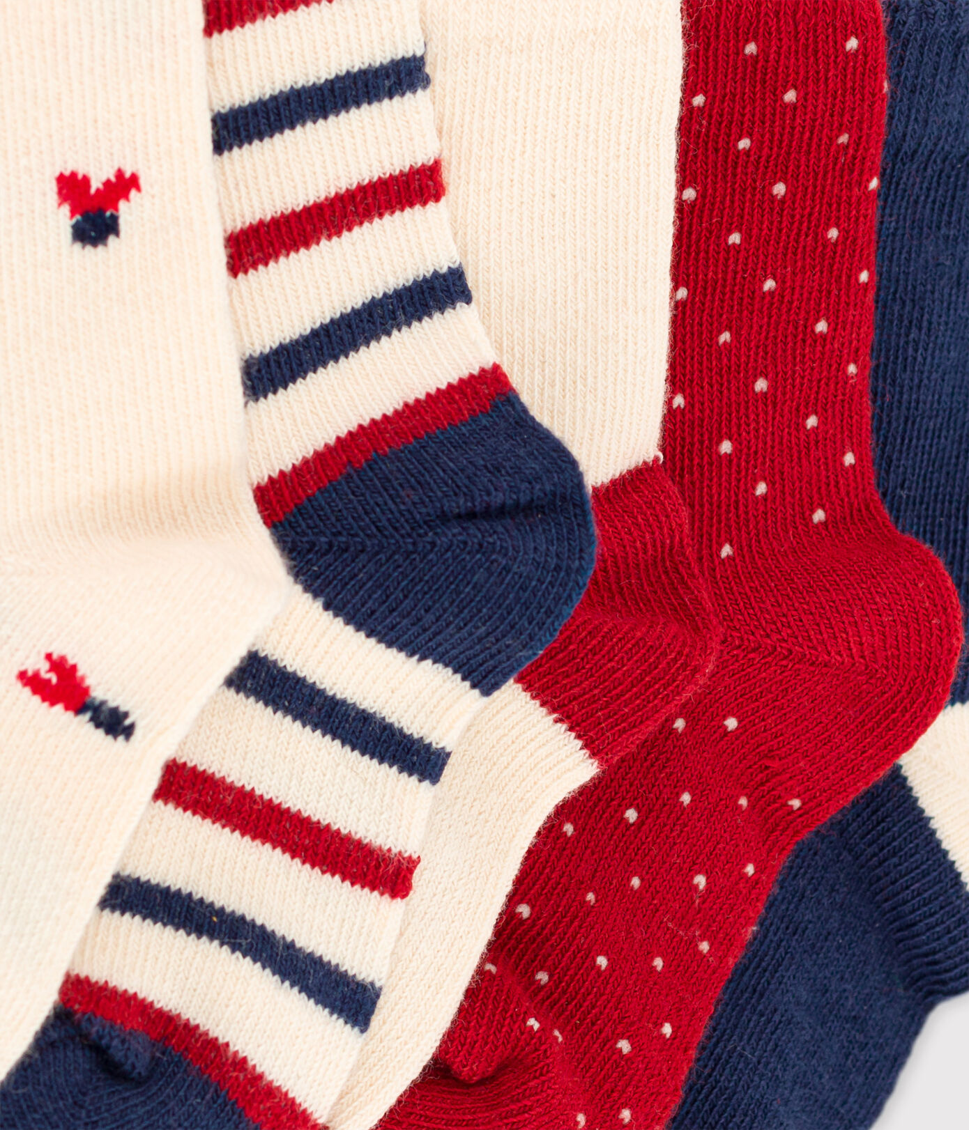 Lot de 5 paires de chaussettes bébé