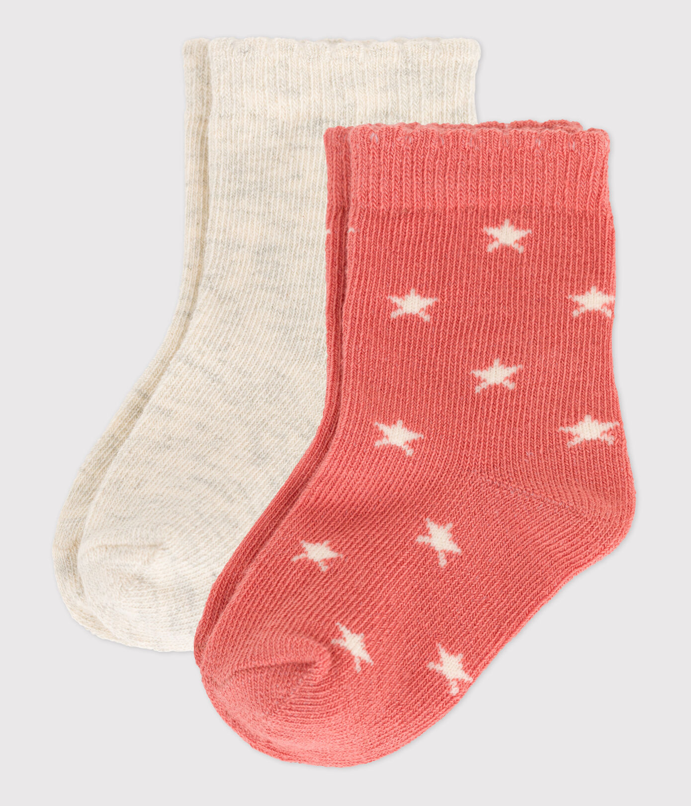 Lot de 2 paires de chaussettes bébé