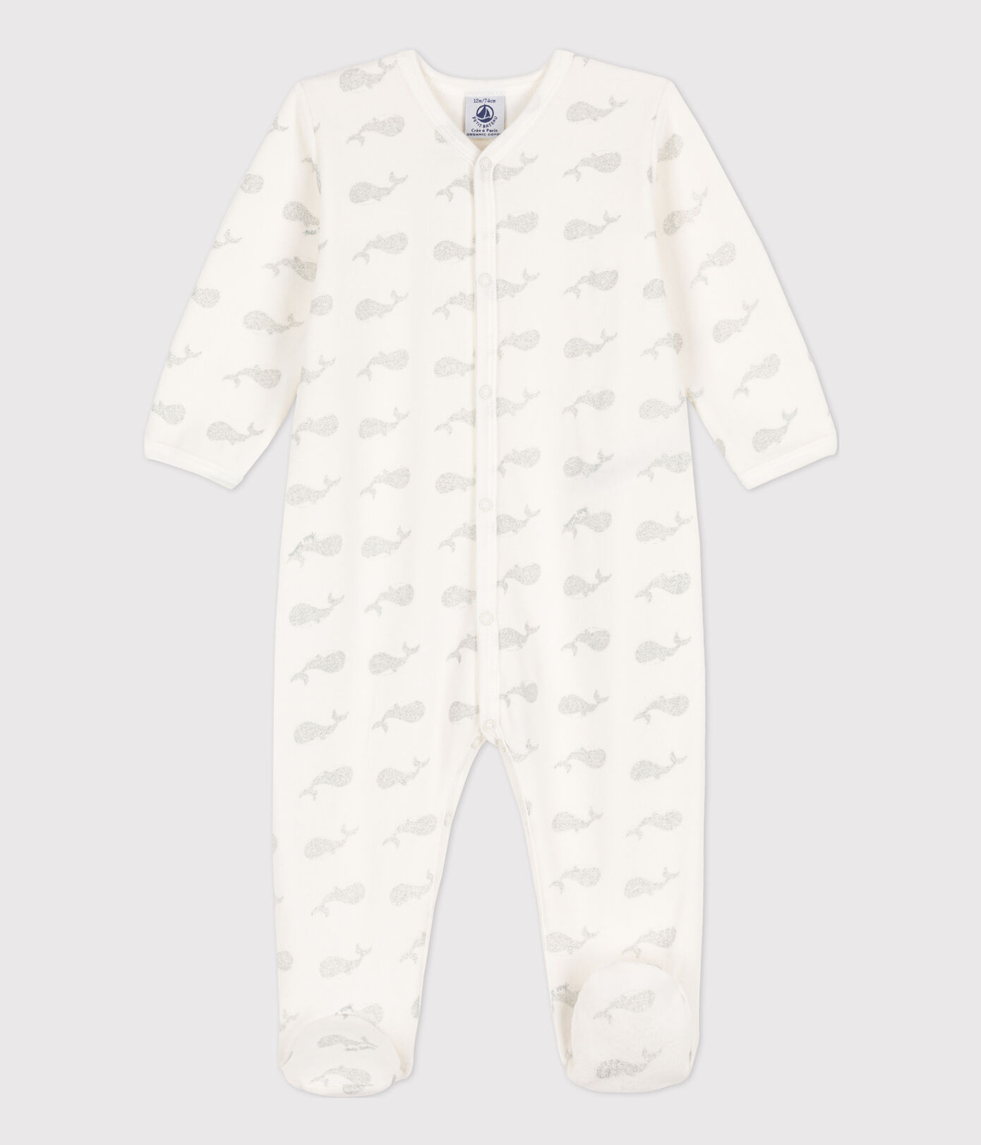 Dors bien bébé en velours baleine