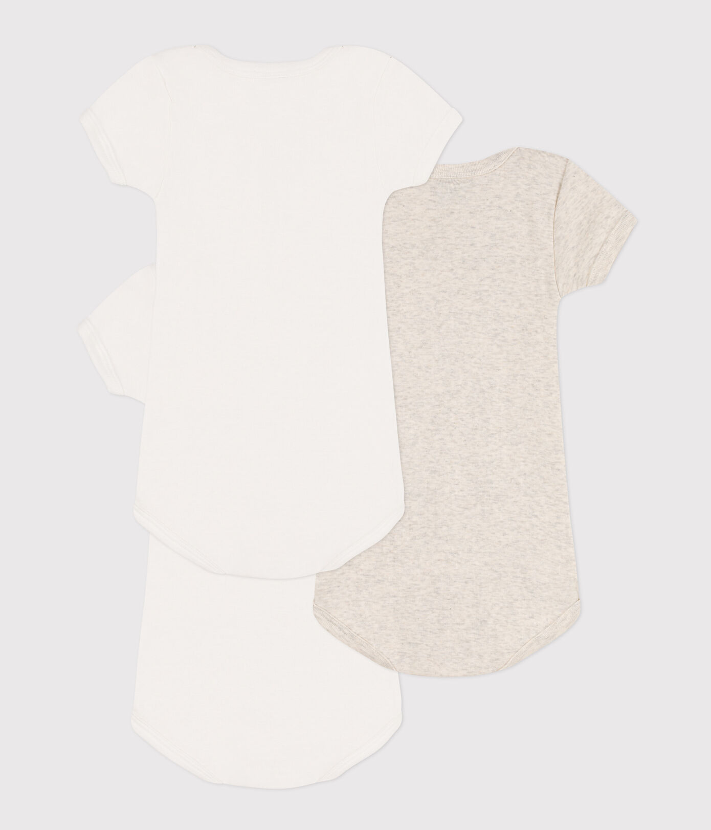 Lot de 3 bodies manches courtes globetrotteur en coton