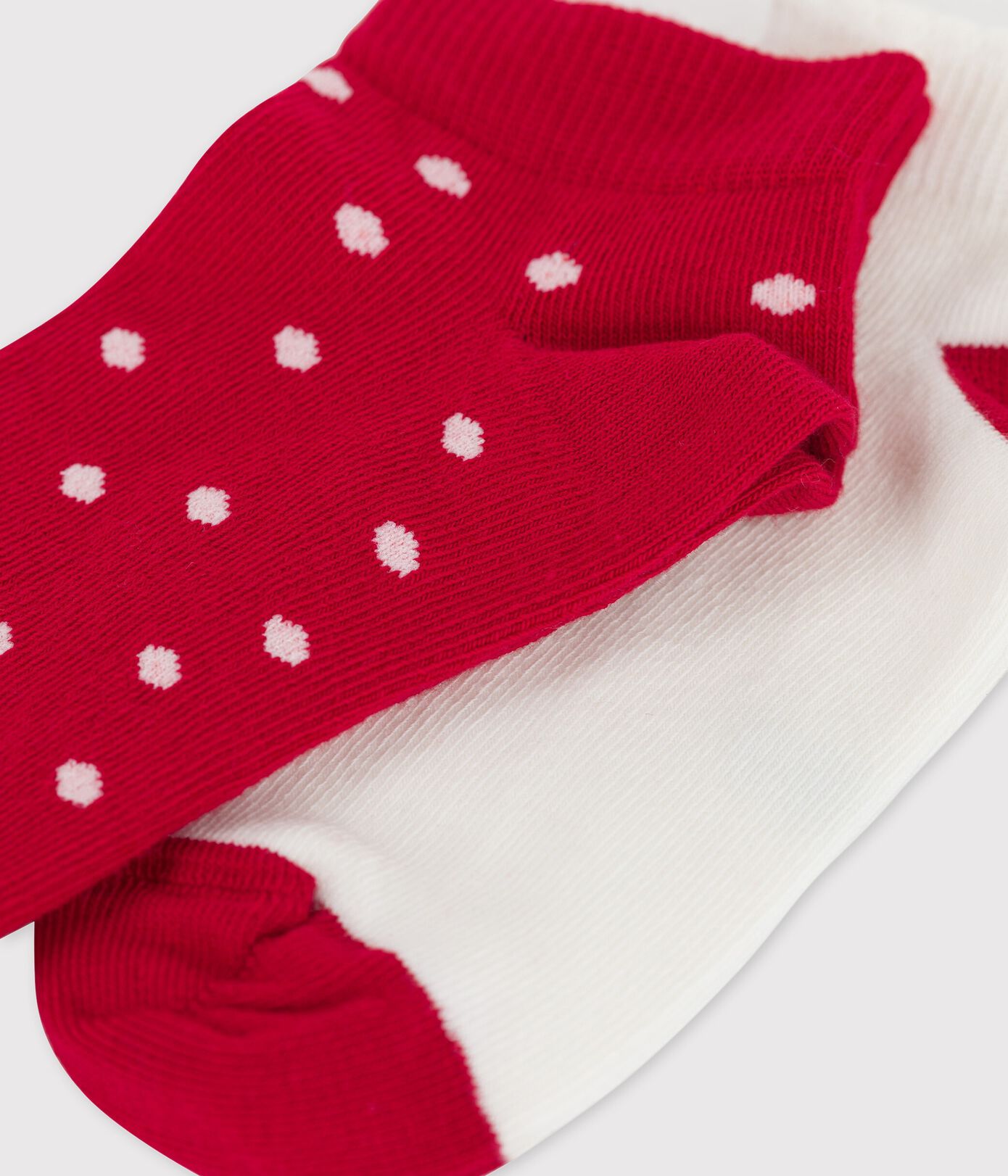 Lot de 2 paires de chaussettes enfant fille