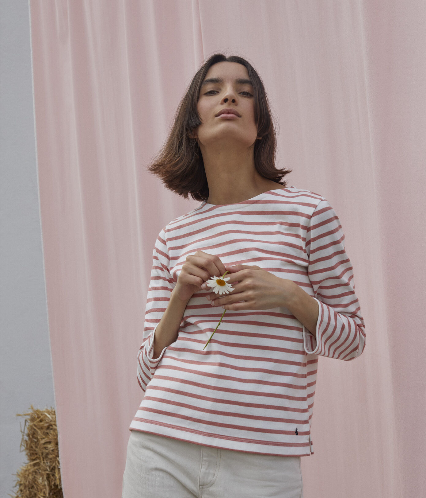 Marinière en coton Femme