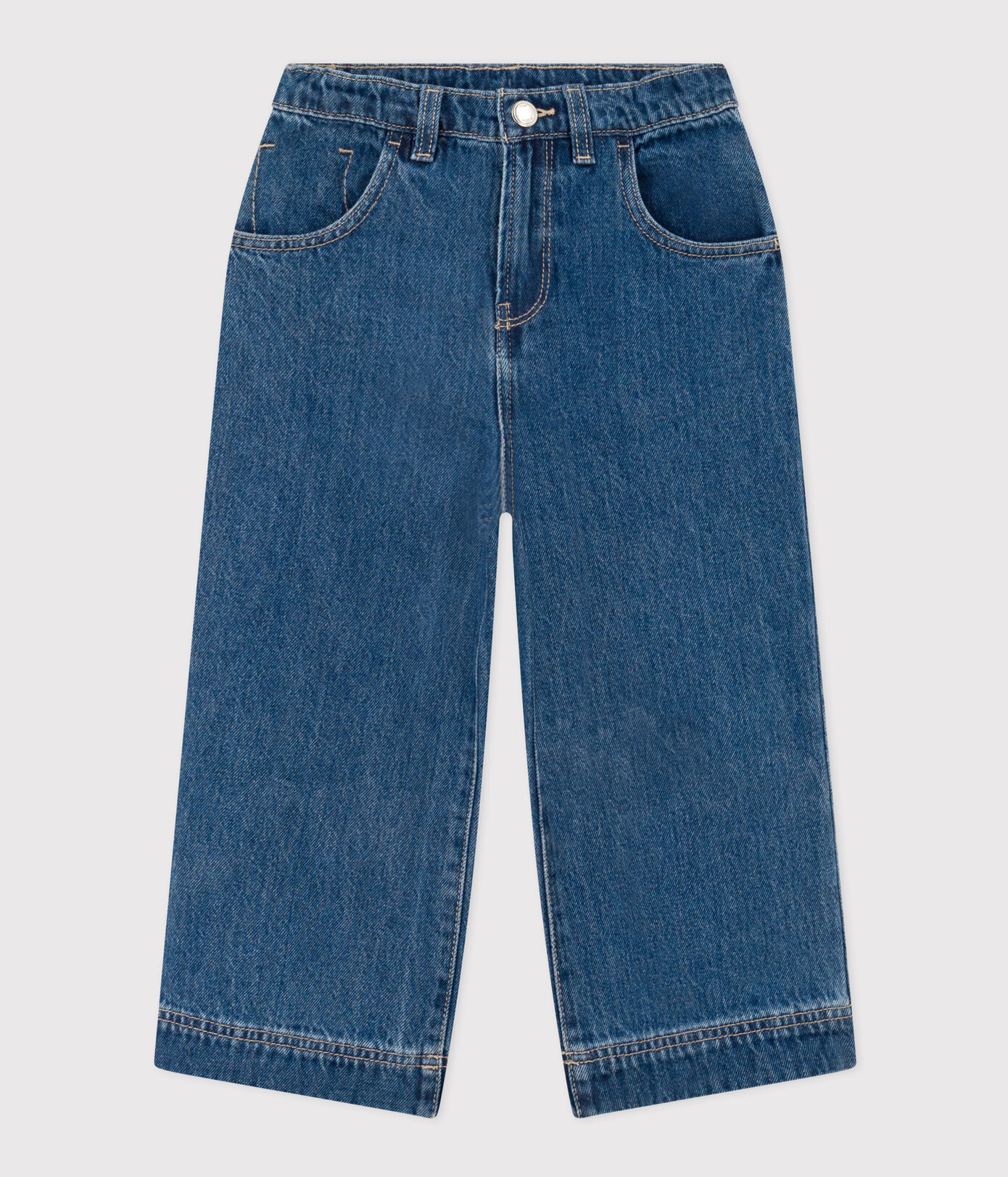 Pantalon en denim 100% écoresponsable enfant fille