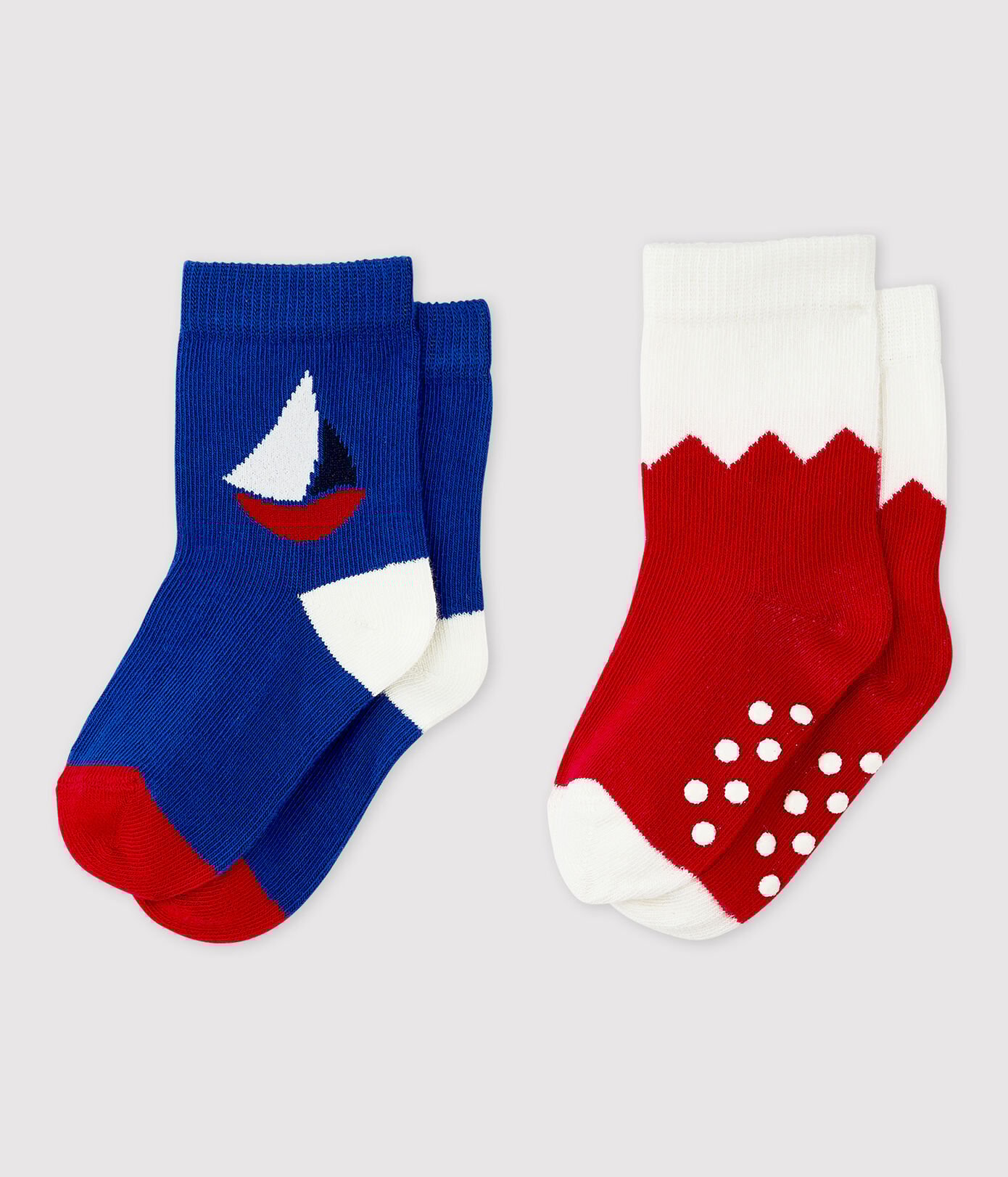 Lot de 2 chaussettes à motif bébé garon