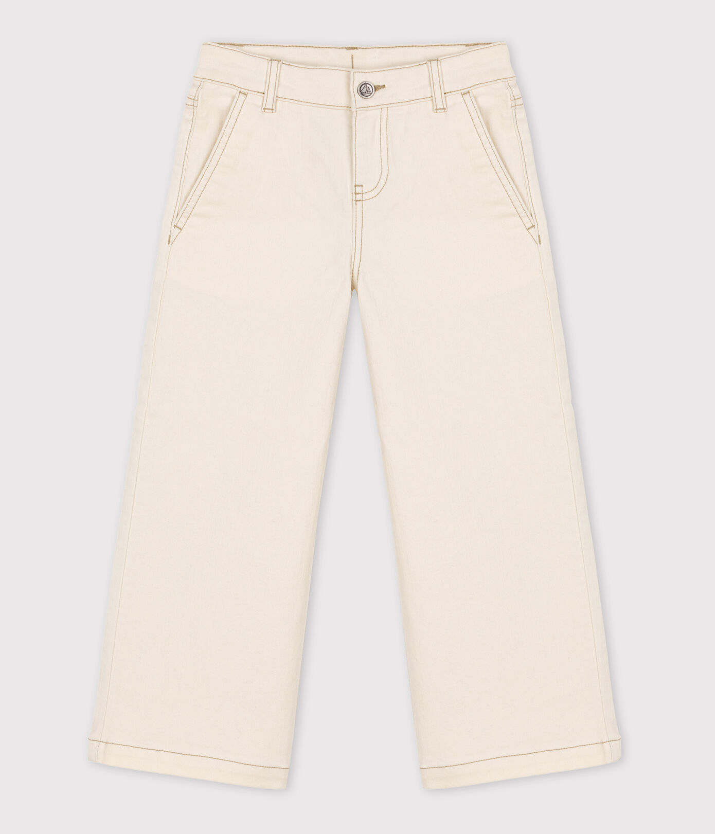 Pantalon flare en denim enfant fille