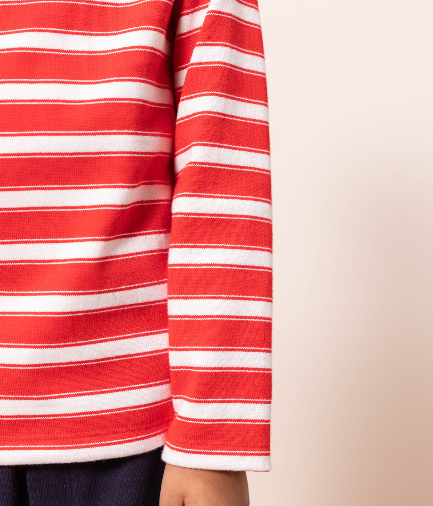 Marinière en coton épais enfant fille / garon