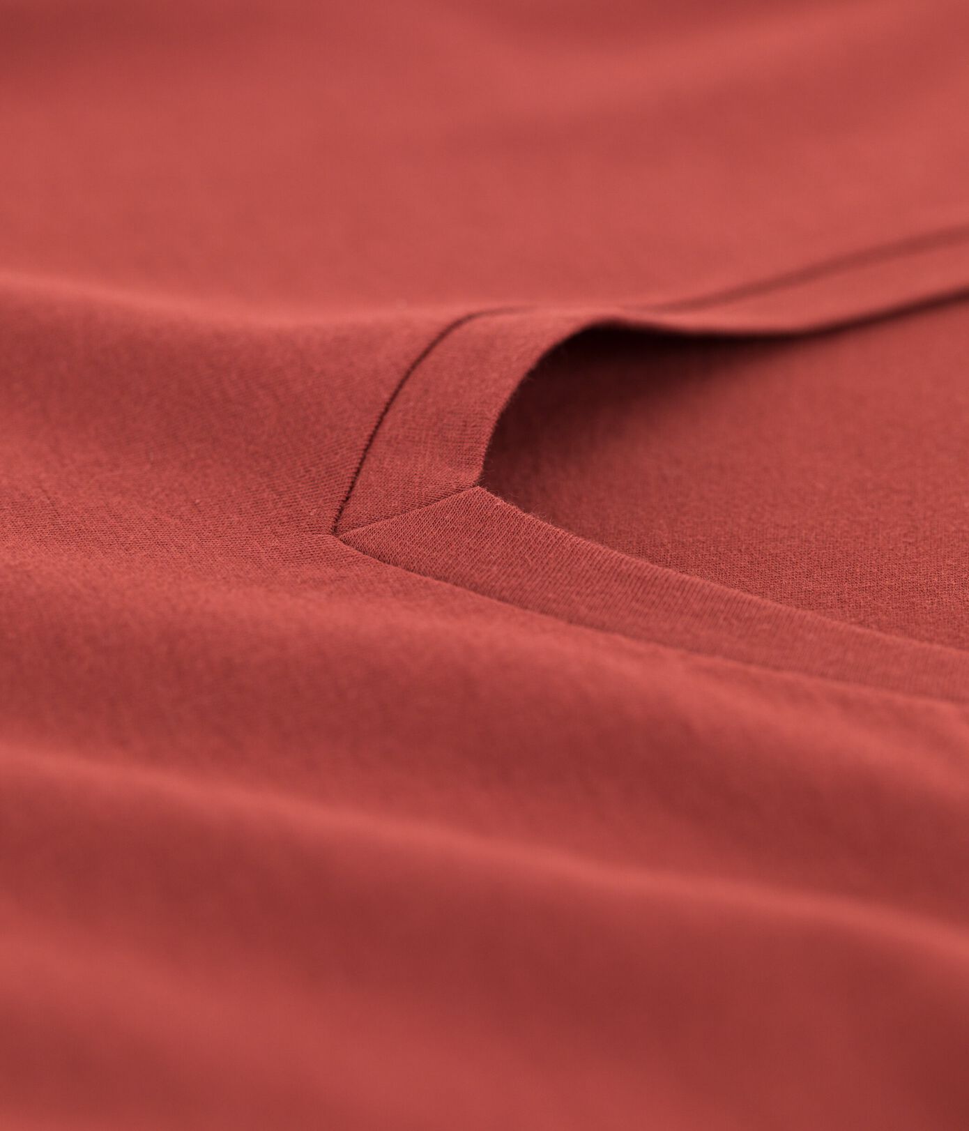 Tee-shirt LE DROIT col V en coton bio Femme