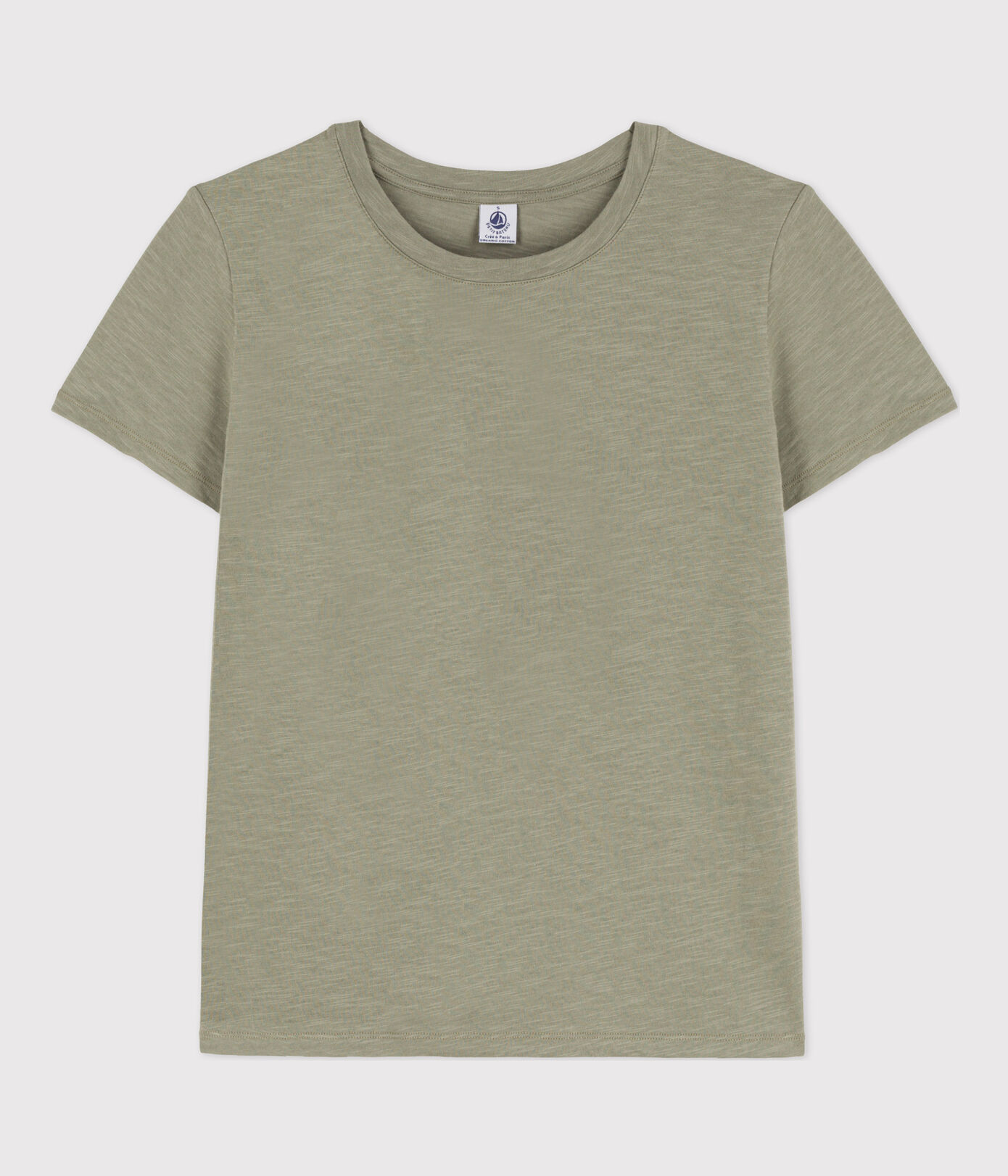 Tee-shirt LE DROIT col rond en coton Femme