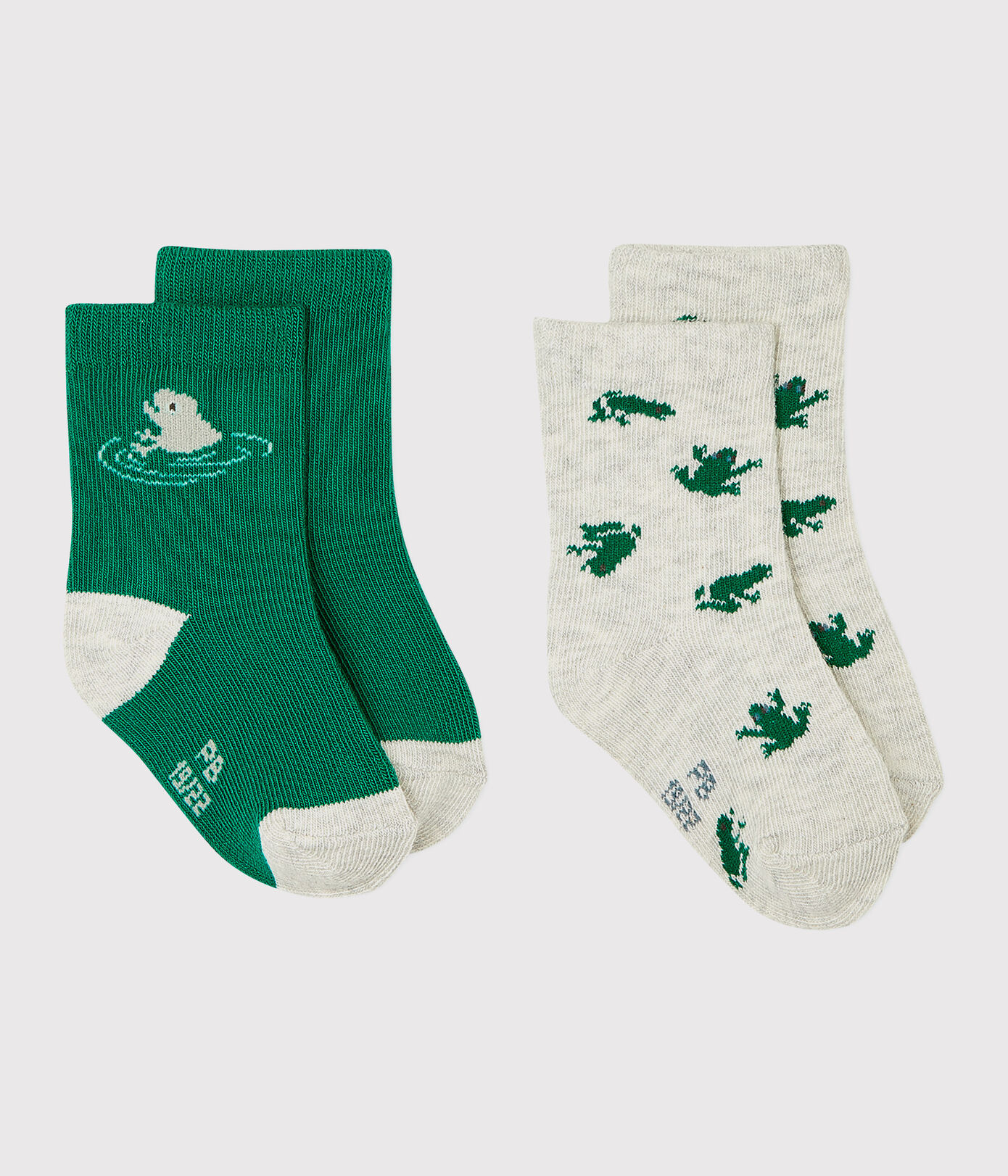 Lot de 2 paires de chaussettes bébé garon