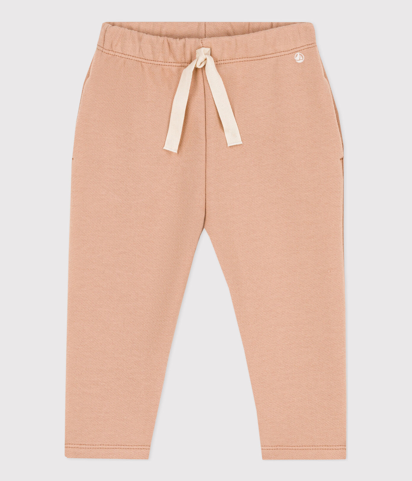 Pantalon bébé en molleton uni