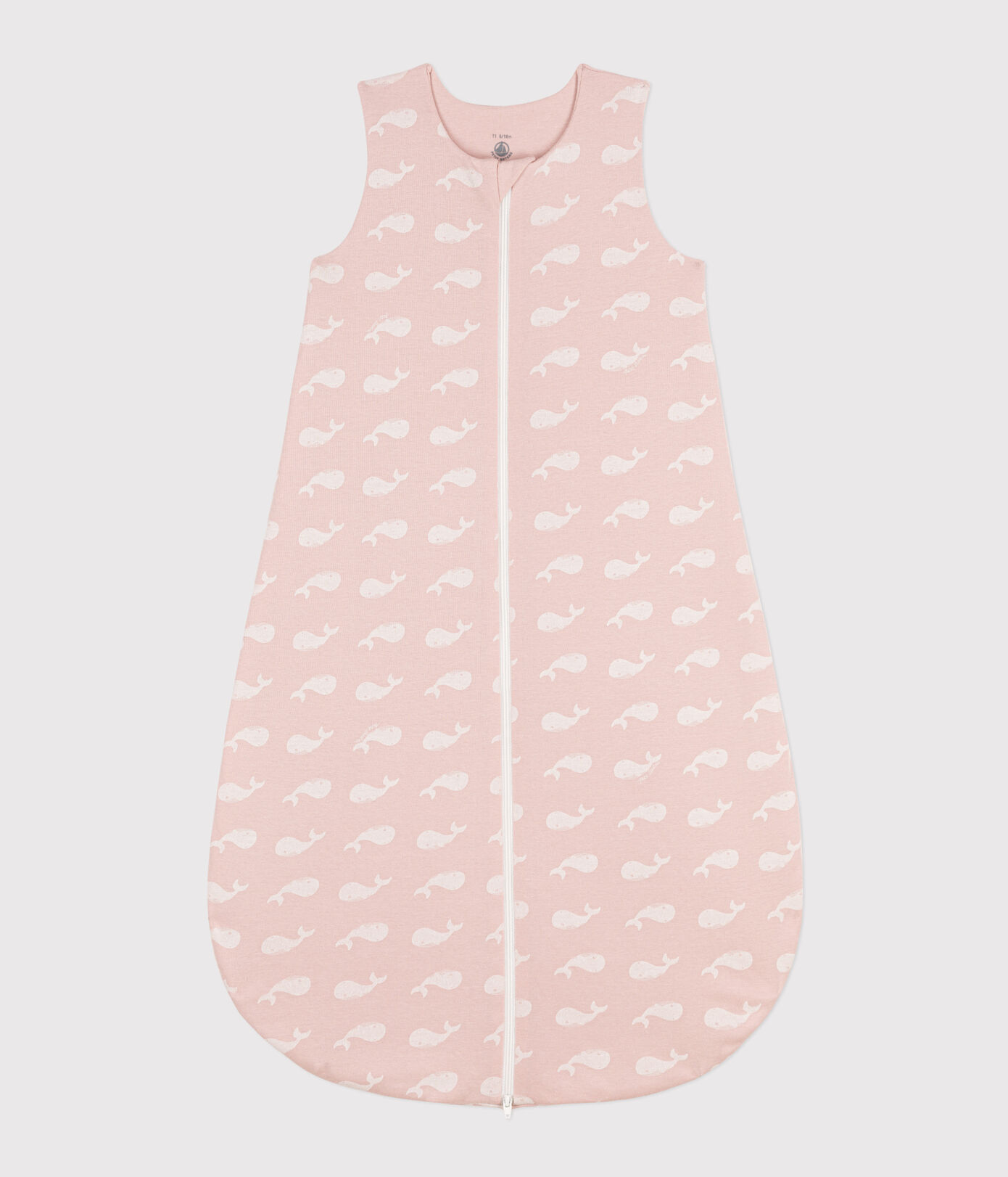 Gigoteuse baleines roses en coton