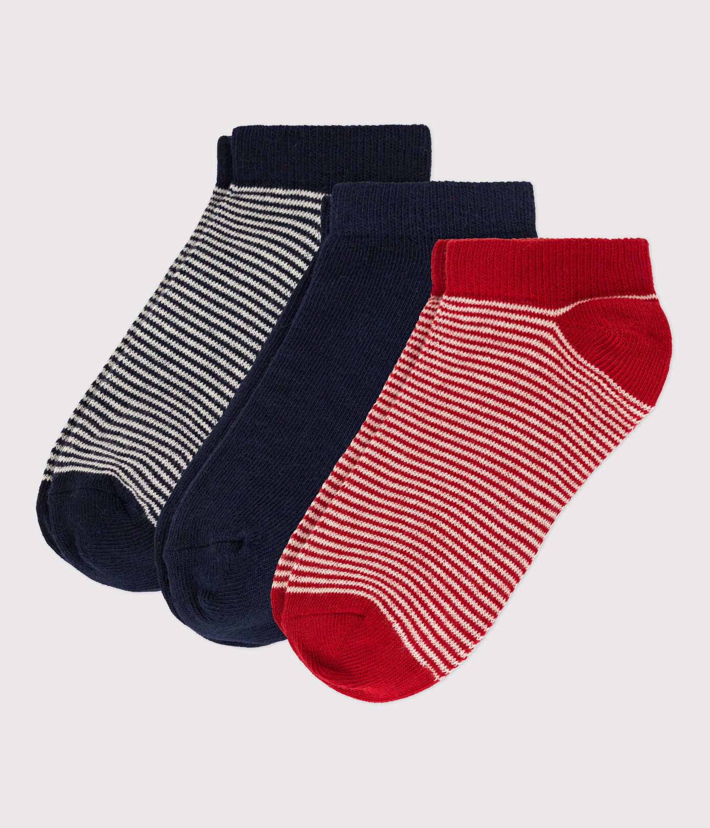 Lot de 3 paires de chaussettes enfant garon-fille