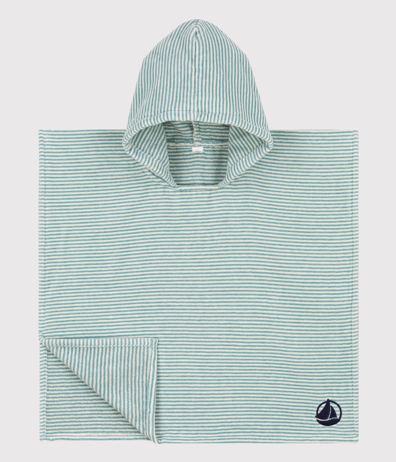 Poncho enfant en coton