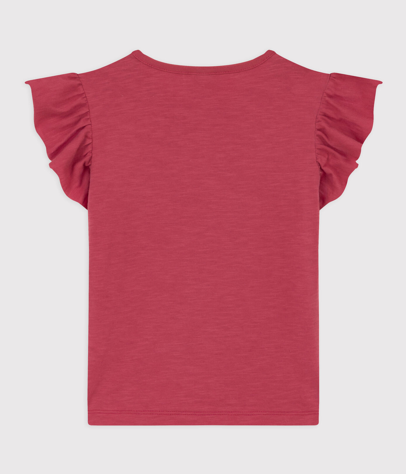 Tee-shirt manches courtes en coton enfant fille