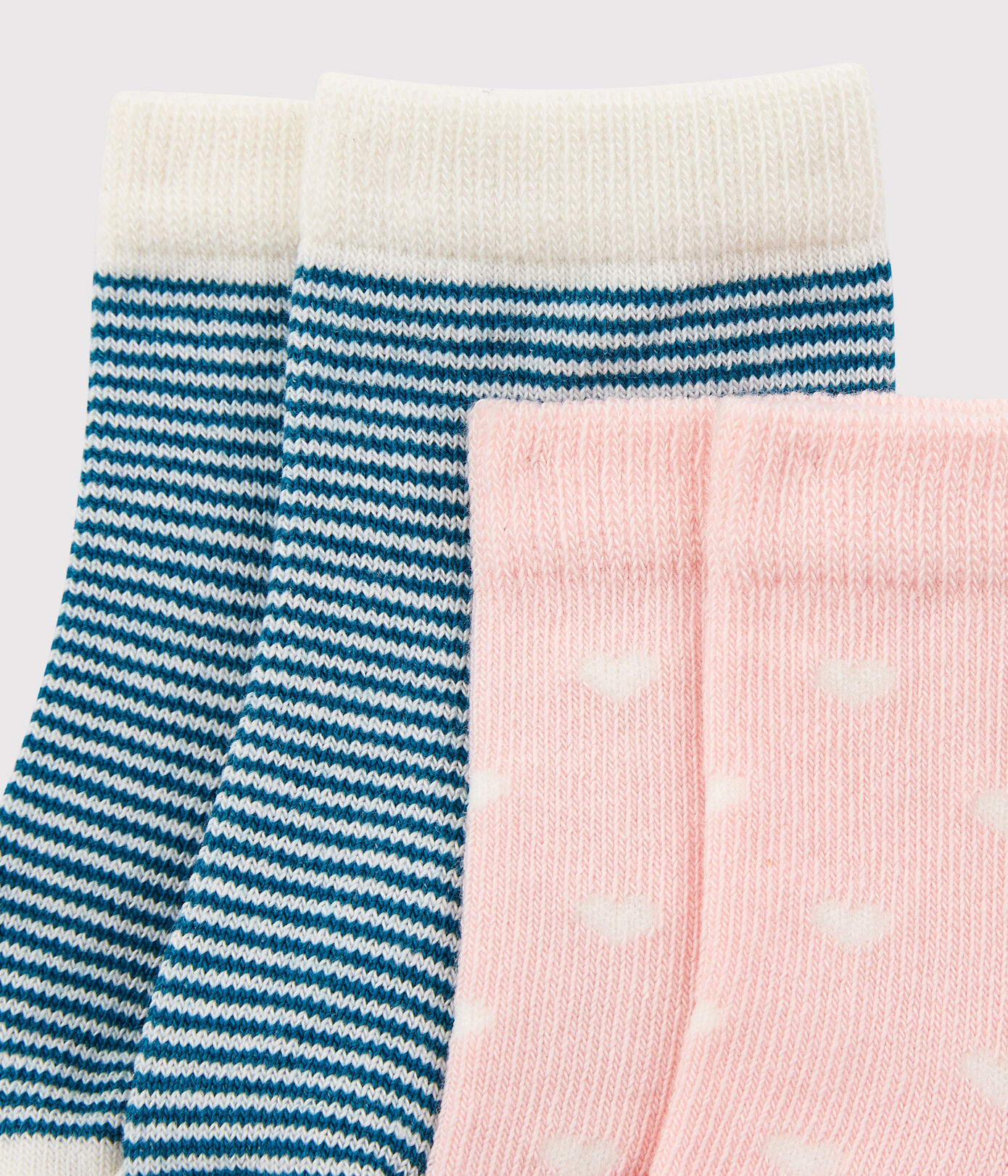 Lot de 2 paires de chaussettes bébé
