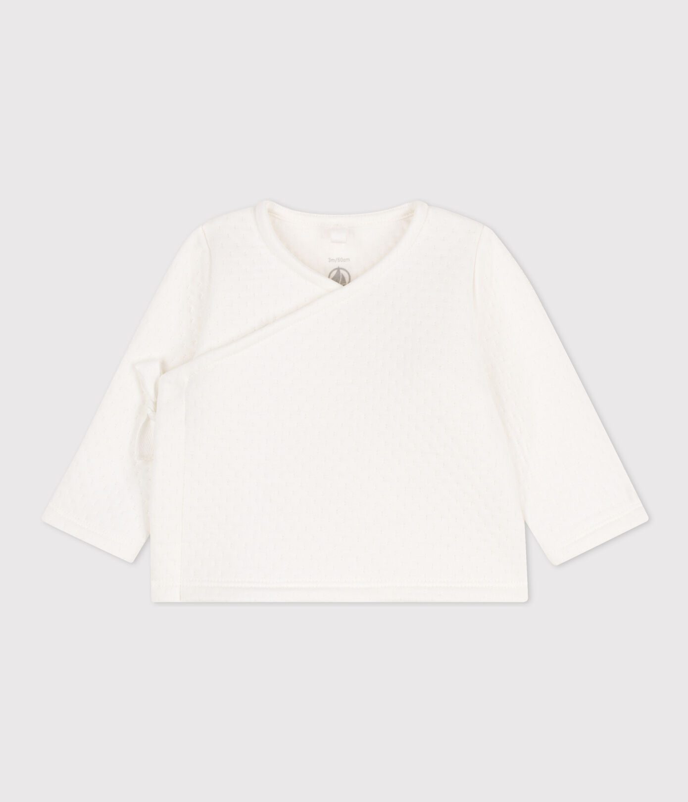 Brassière en tubique matelassé en coton bébé