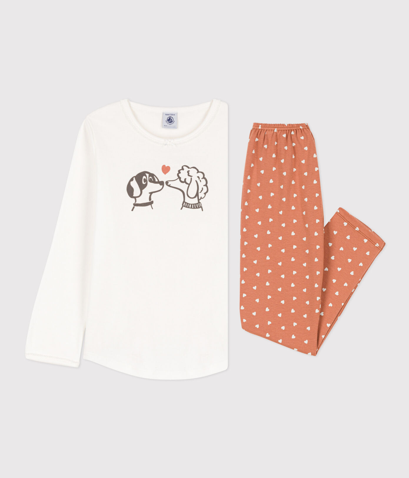 Pyjama petite fille en coton