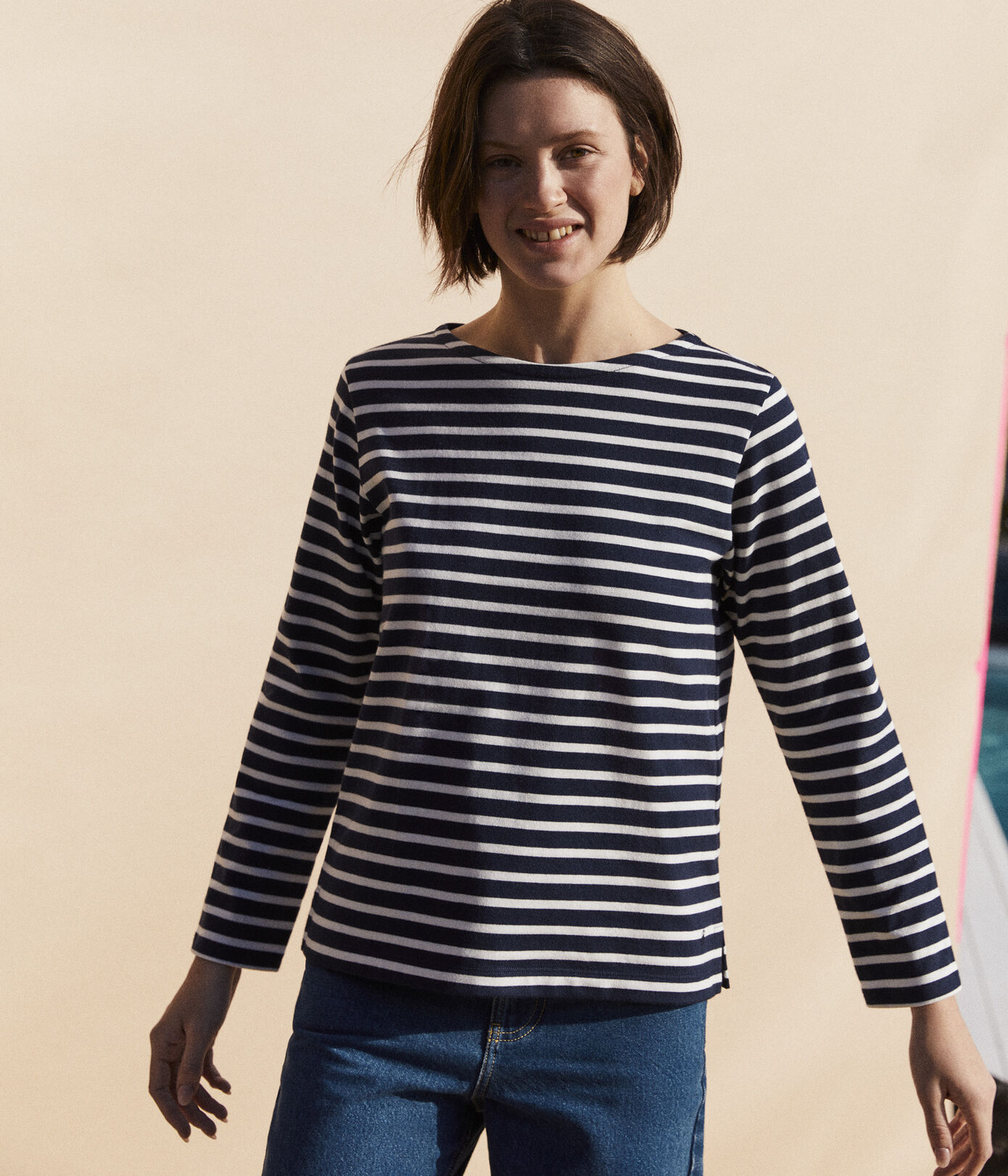 Marinière en coton Femme