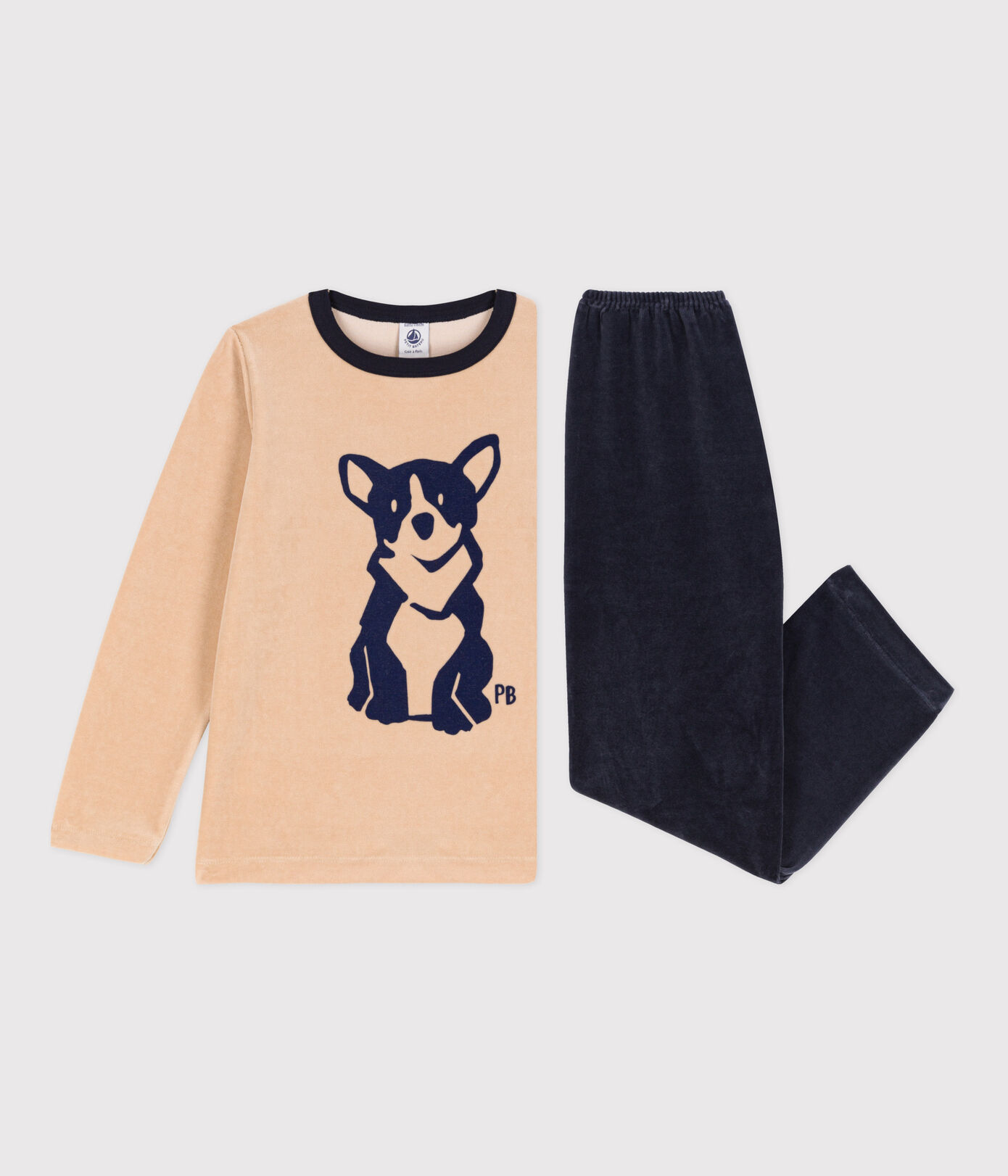 Pyjama petit garon en velours