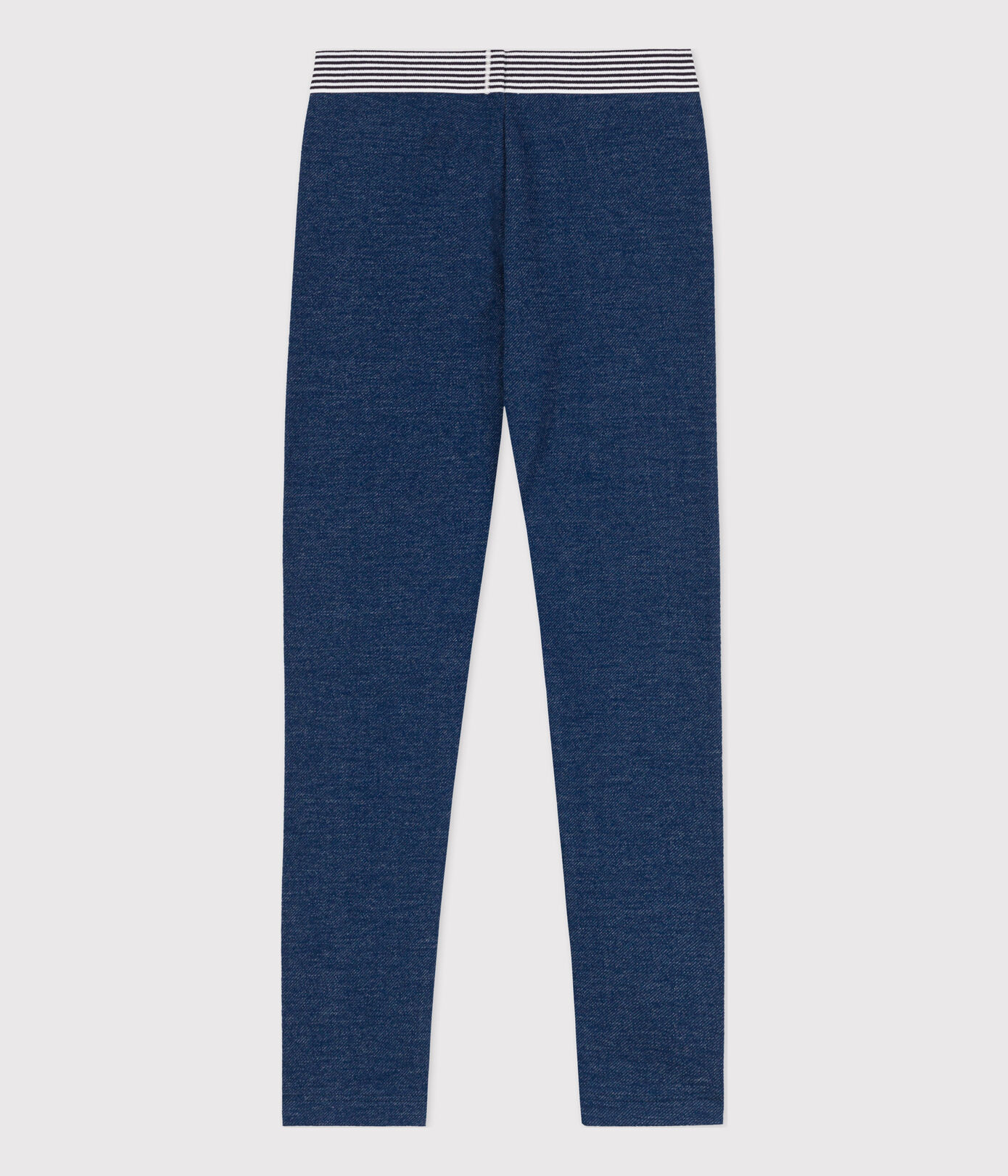 Jegging en molleton effet denim enfant fille