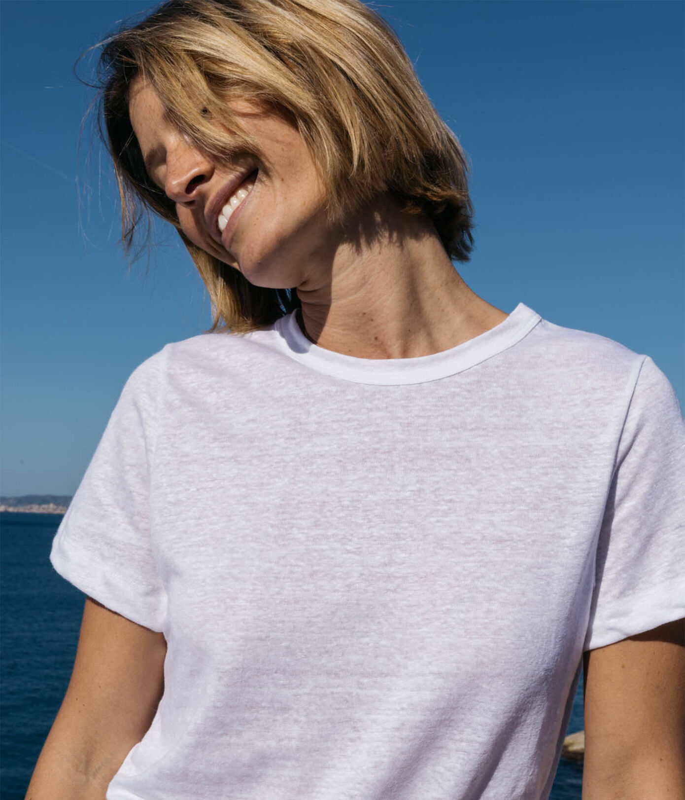 Tee-shirt L'ICONIQUE en lin Femme